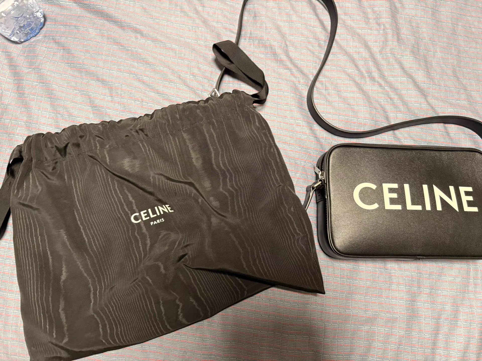 Celine Celine Printed Smooth Calfskin Medium Messenger Bag K9 Size ONE SIZE - 8 Thumbnail