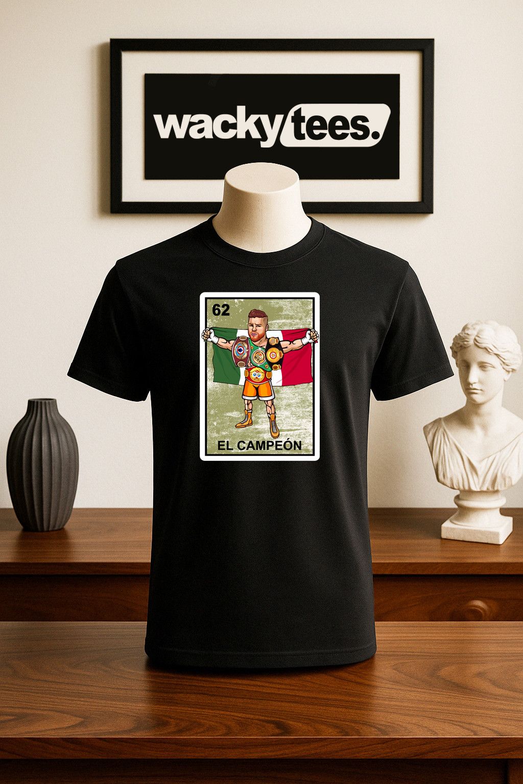 Other El Campeon Canelo Alvarez Champion Loteria Graphic Tee Shirt Size US L / EU 52-54 / 3 - 1 Thumbnail