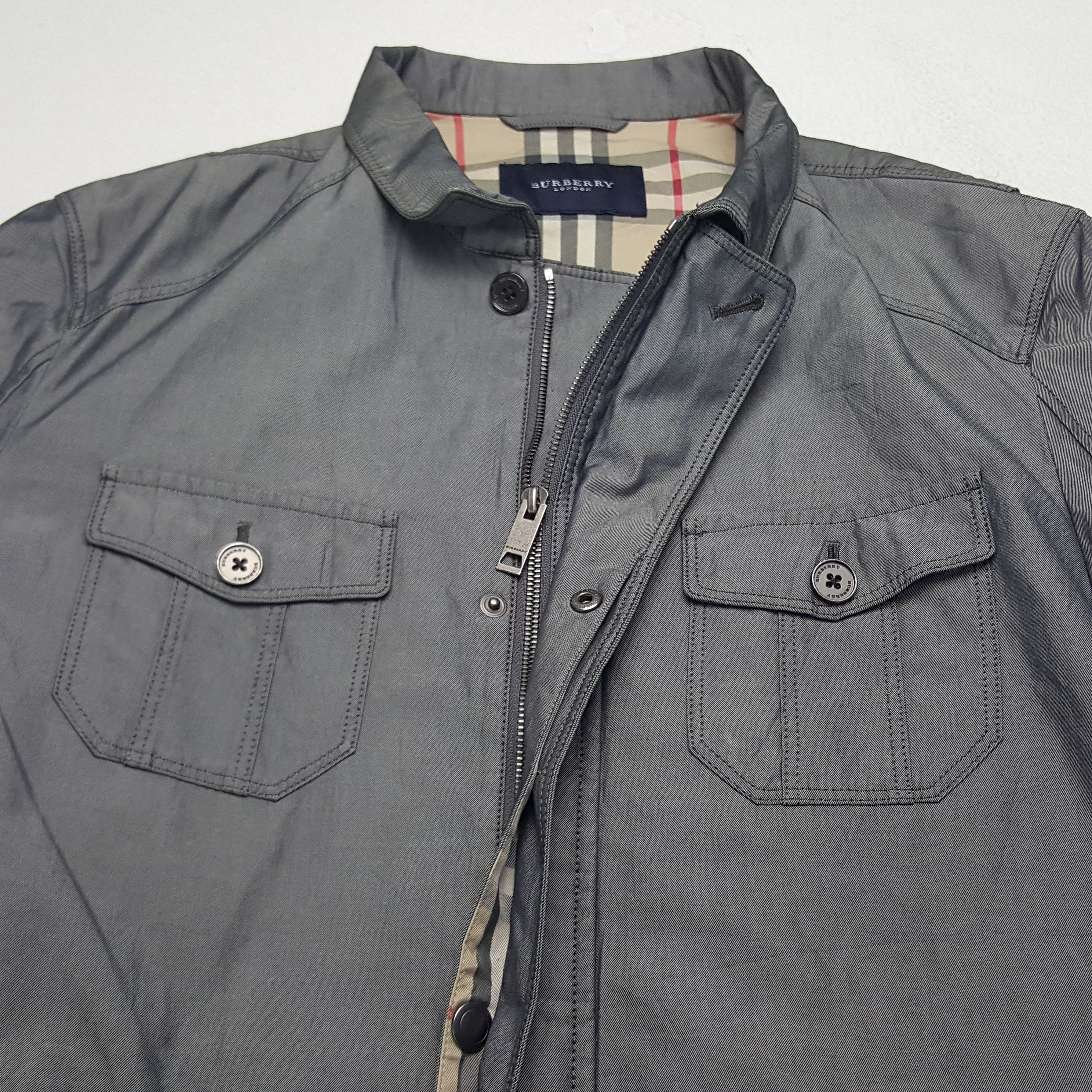 Burberry × Vintage Vintage Burberry London Nova Check Designer Jacket Size US M / EU 48-50 / 2 - 7 Thumbnail