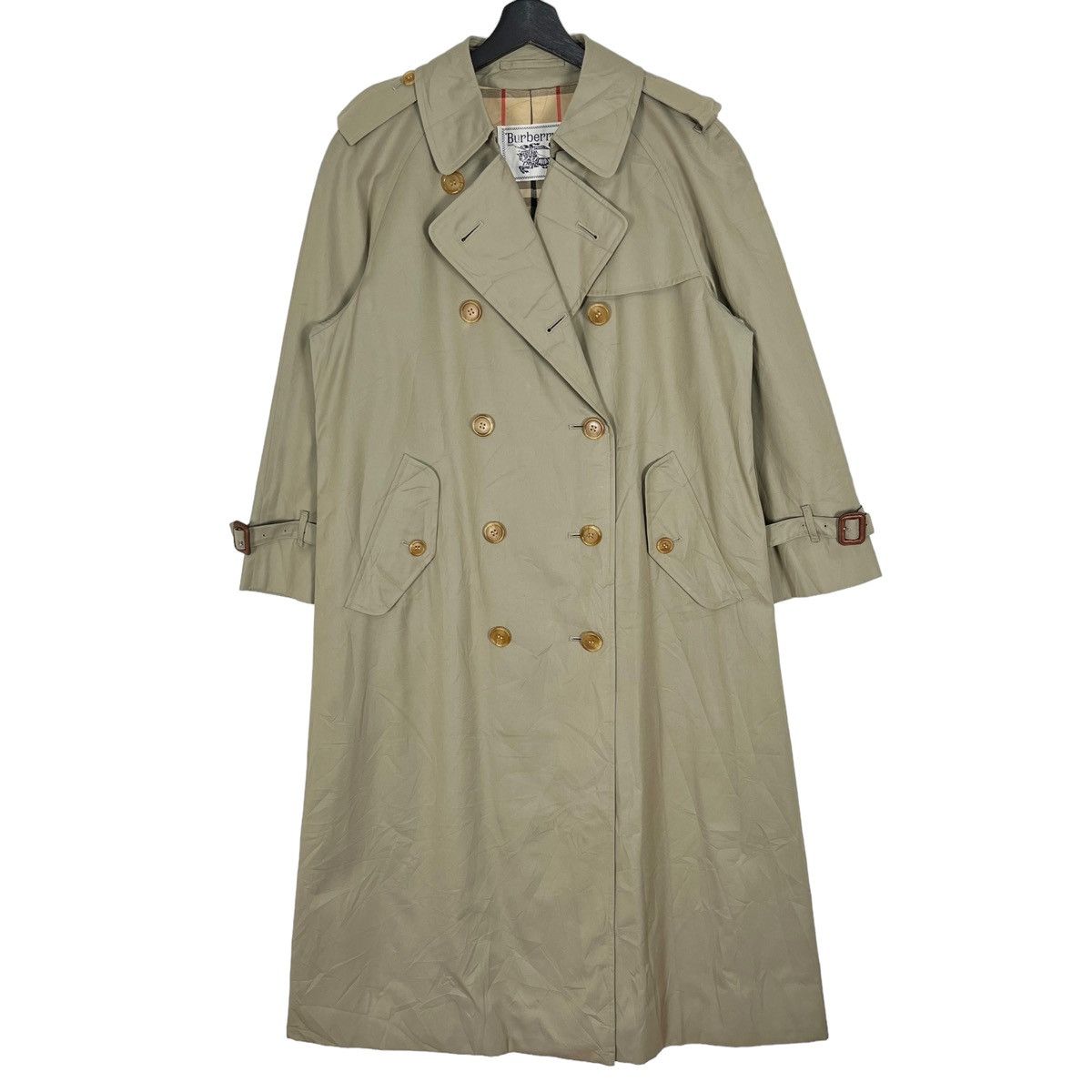 Burberry × Vintage Vintage 90’s Burberrys Long Trench Coat Size US S / EU 44-46 / 1 - 8 Thumbnail