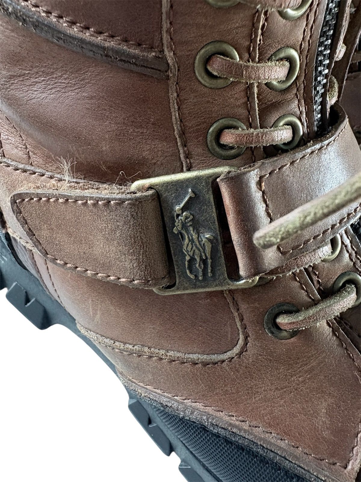14th Addiction Vintage Polo Ralph Lauren Boots Size US 8 / EU 41 - 9 Thumbnail