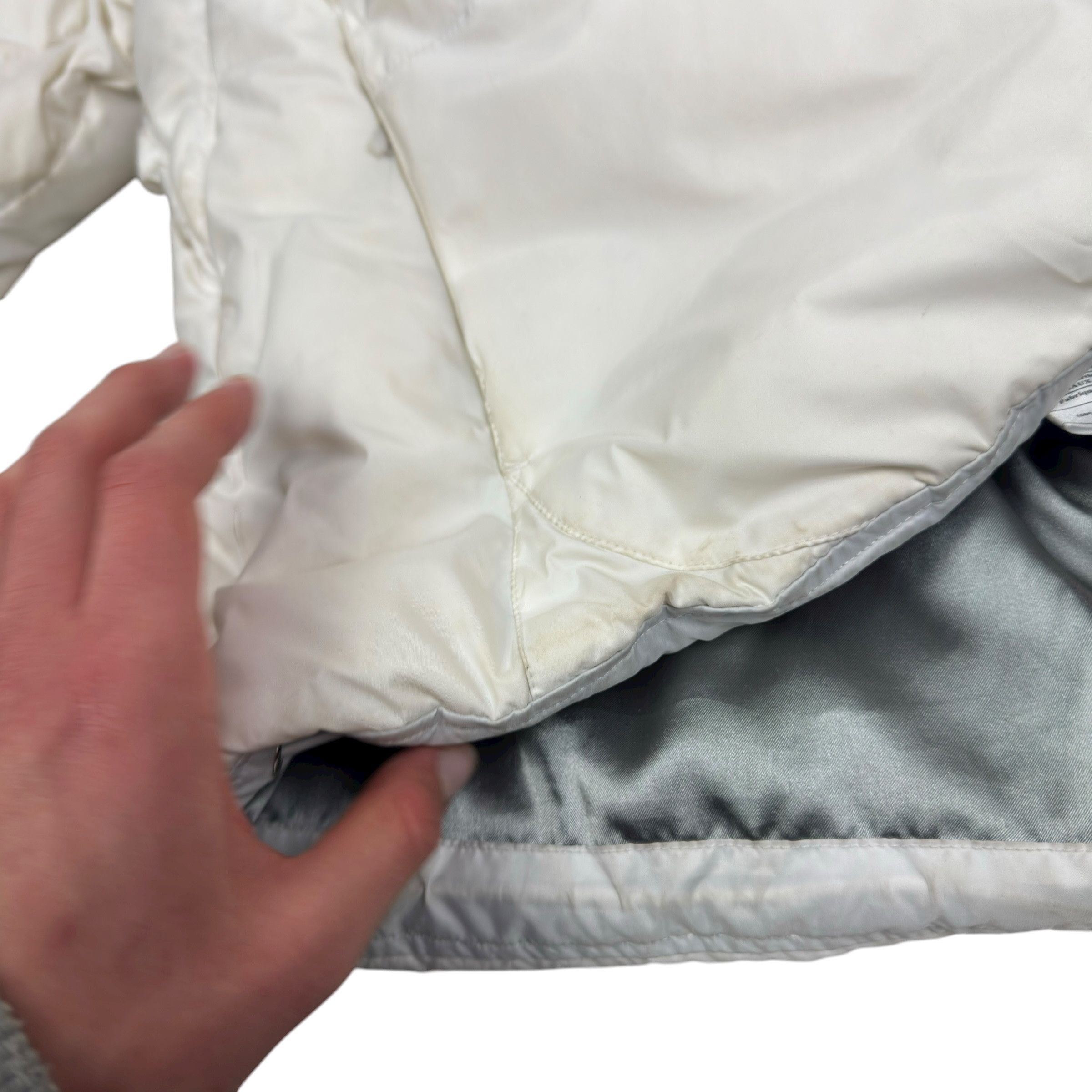 Nike Nike The Athletic Dept Women's White Puffer Jacket S (4-6) Size S / US 4 / IT 40 - 8 Thumbnail
