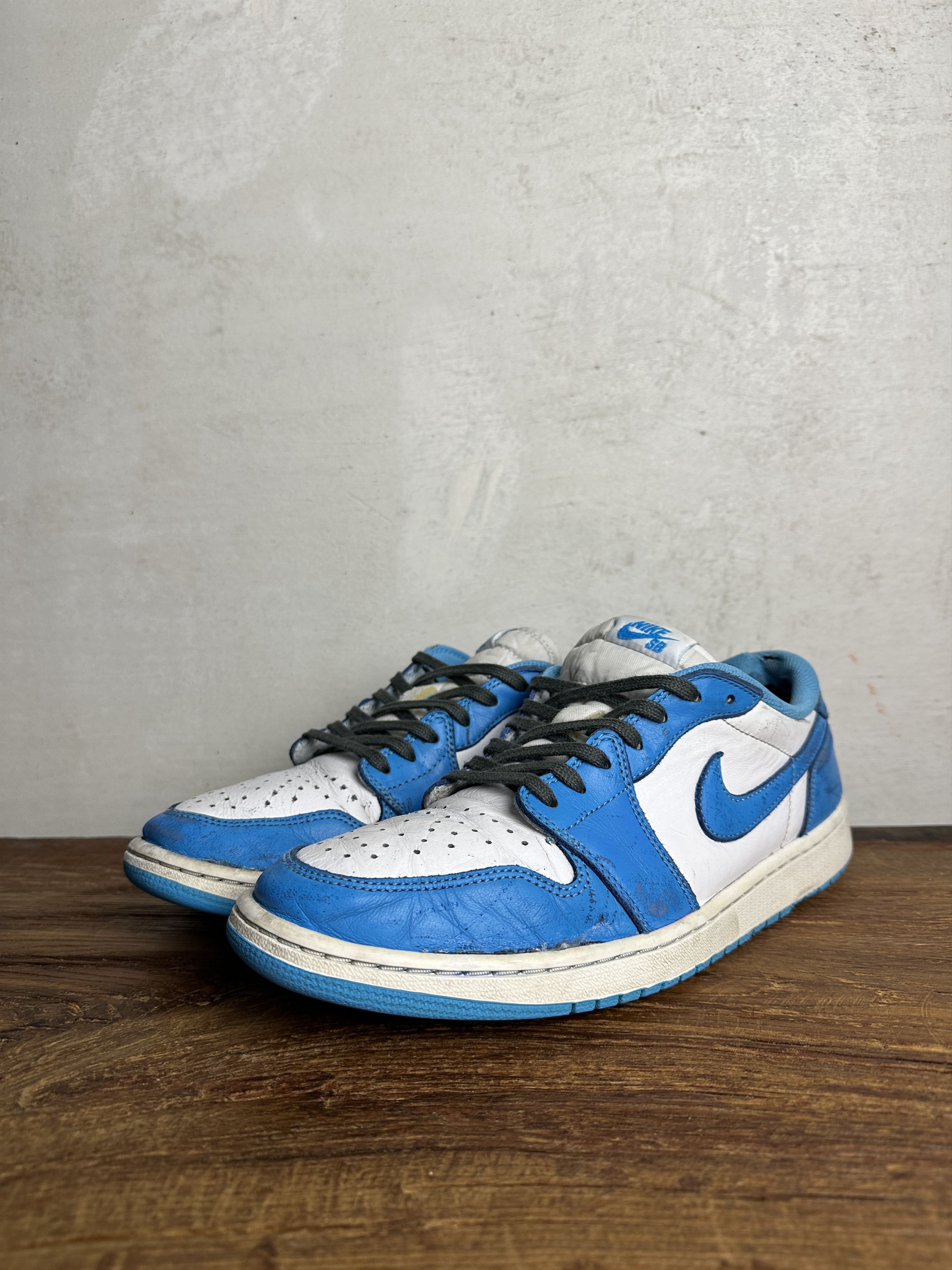 Jordan Brand Nike Air Jordan 1 Low SB Koston UNC Blue OG Sneakers Size US 10.5 / EU 43-44 - 1 Thumbnail