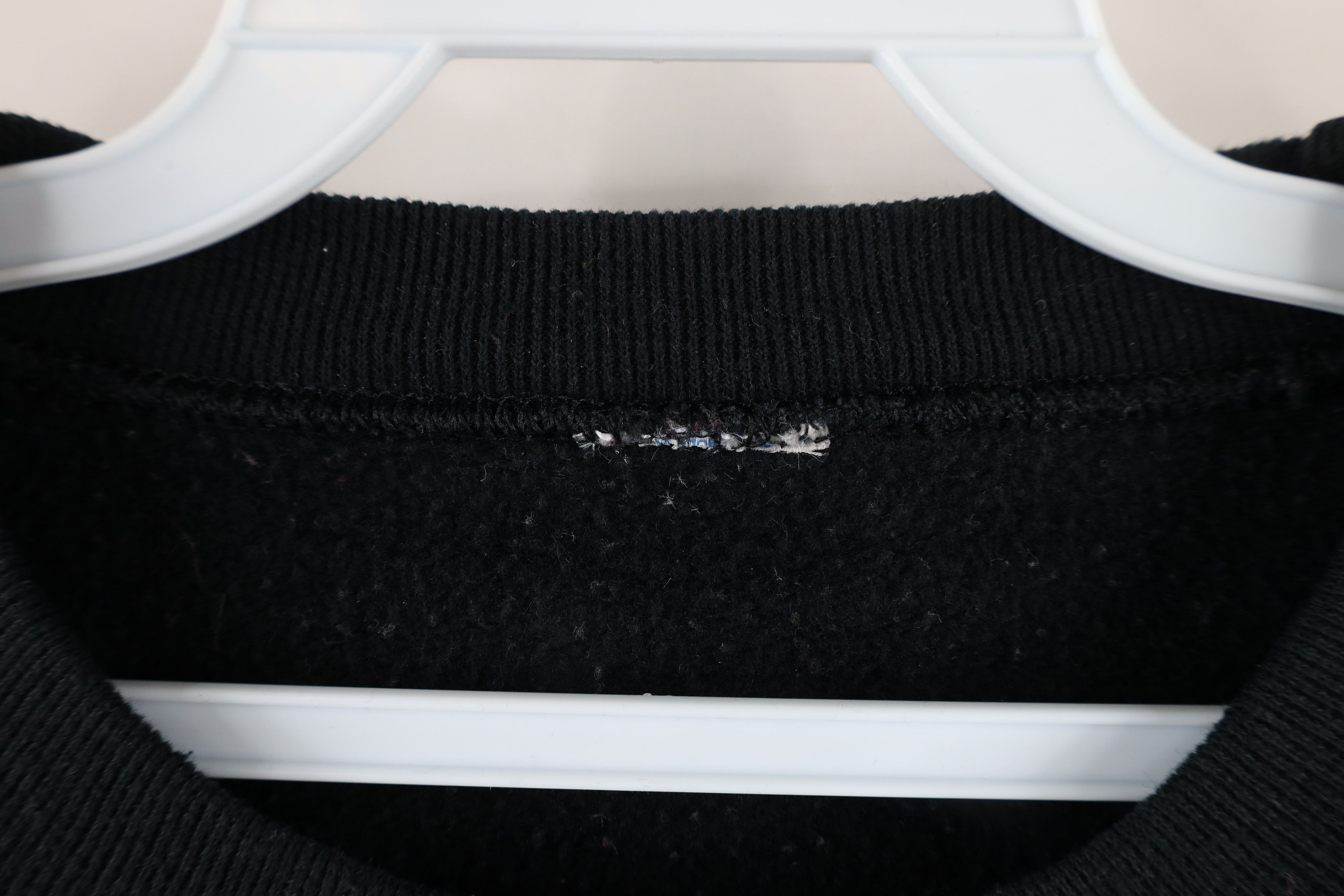Vintage Vintage 90s Streetwear Wolf Moon Crewneck Sweatshirt Black Size US XL / EU 56 / 4 - 5 Thumbnail