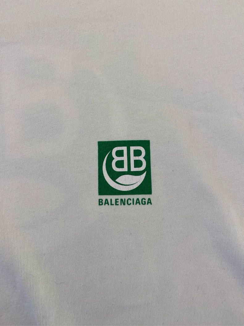 Balenciaga Balenciaga Nvironment-friendly short-sleeve white Size US S / EU 44-46 / 1 - 4 Thumbnail