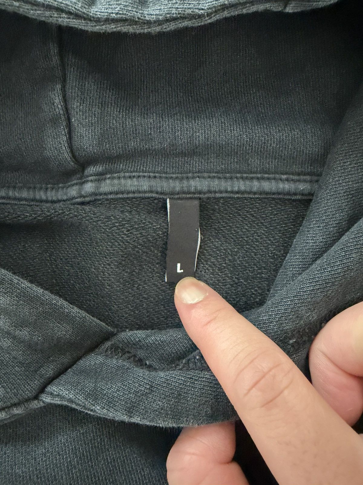 Represent Clo. Black Represent Blank Hoodie Size US L / EU 52-54 / 3 - 3 Thumbnail