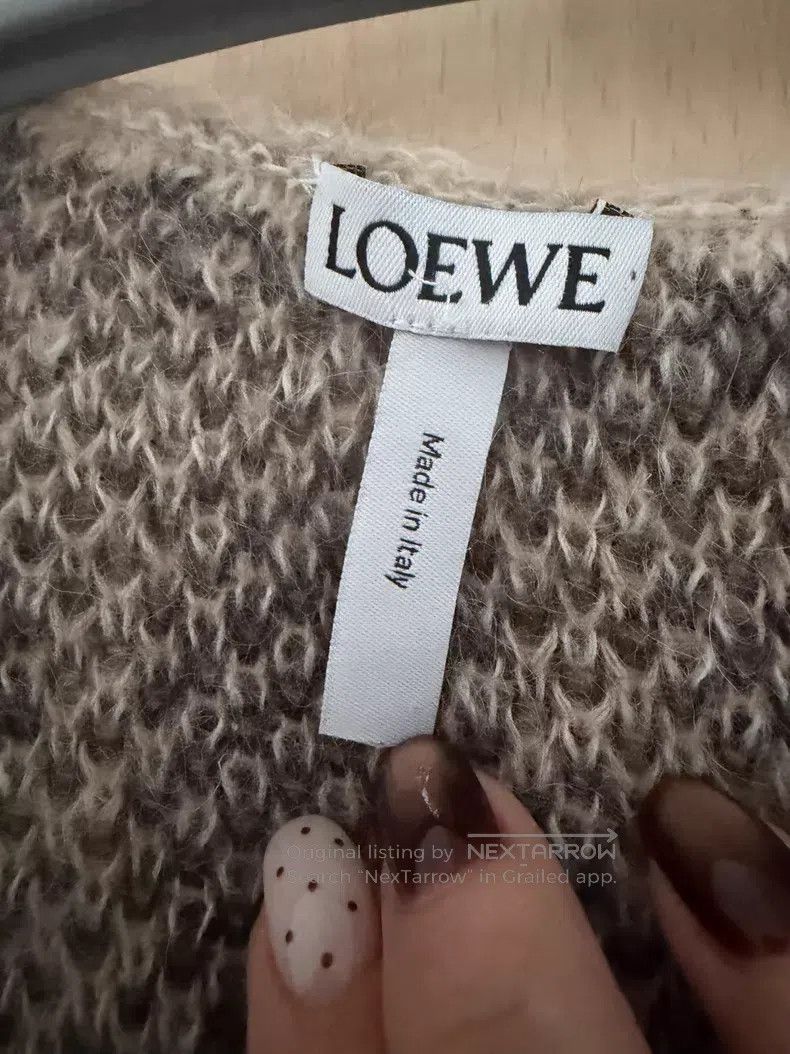 Loewe Loewe Leopard print wool cardigan, leopard pattern Size S / US 4 / IT 40 - 2 Thumbnail