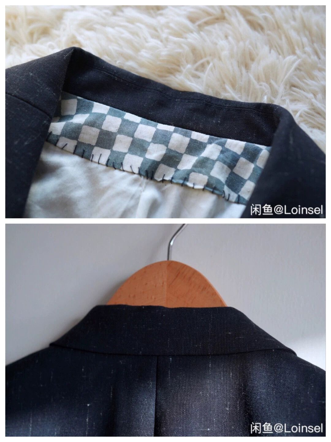 Visvim visvim Granger Blazer Vintage Nep Navy Size 2 Size US M / EU 48-50 / 2 - 9 Thumbnail