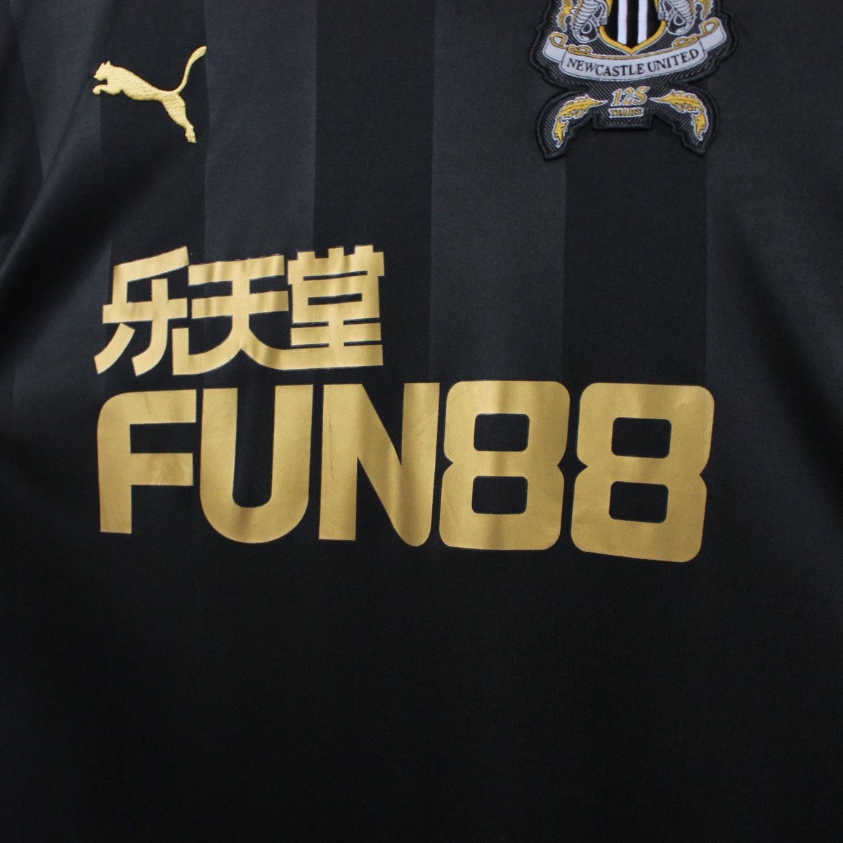 Puma Puma Newcastle United 2017/18 Away Jersey Black Gold Size US XL / EU 56 / 4 - 7 Thumbnail