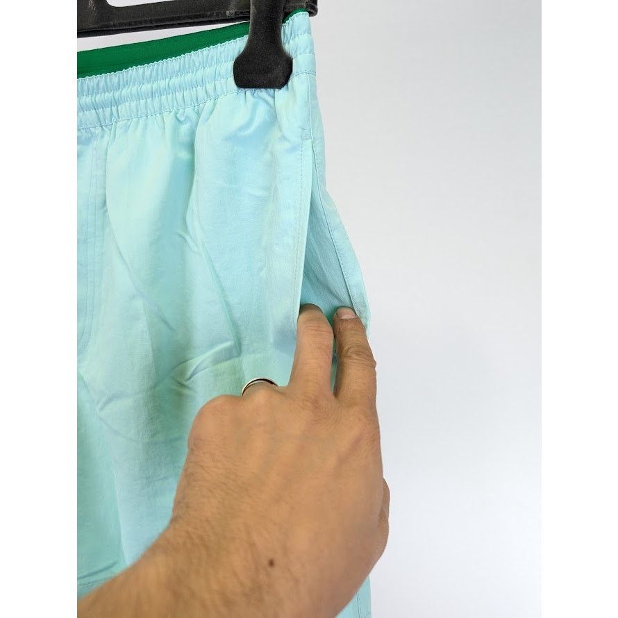 Bottega Veneta o1rshd1 Technical Micro Nylon Long Swim Shorts in Celadon Size US 32 / EU 48 - 8 Thumbnail