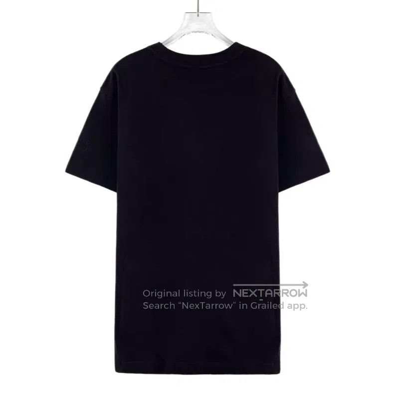 Dior Dior Black silk stitching printed round-neck short sleeves Size US S / EU 44-46 / 1 - 2 Thumbnail