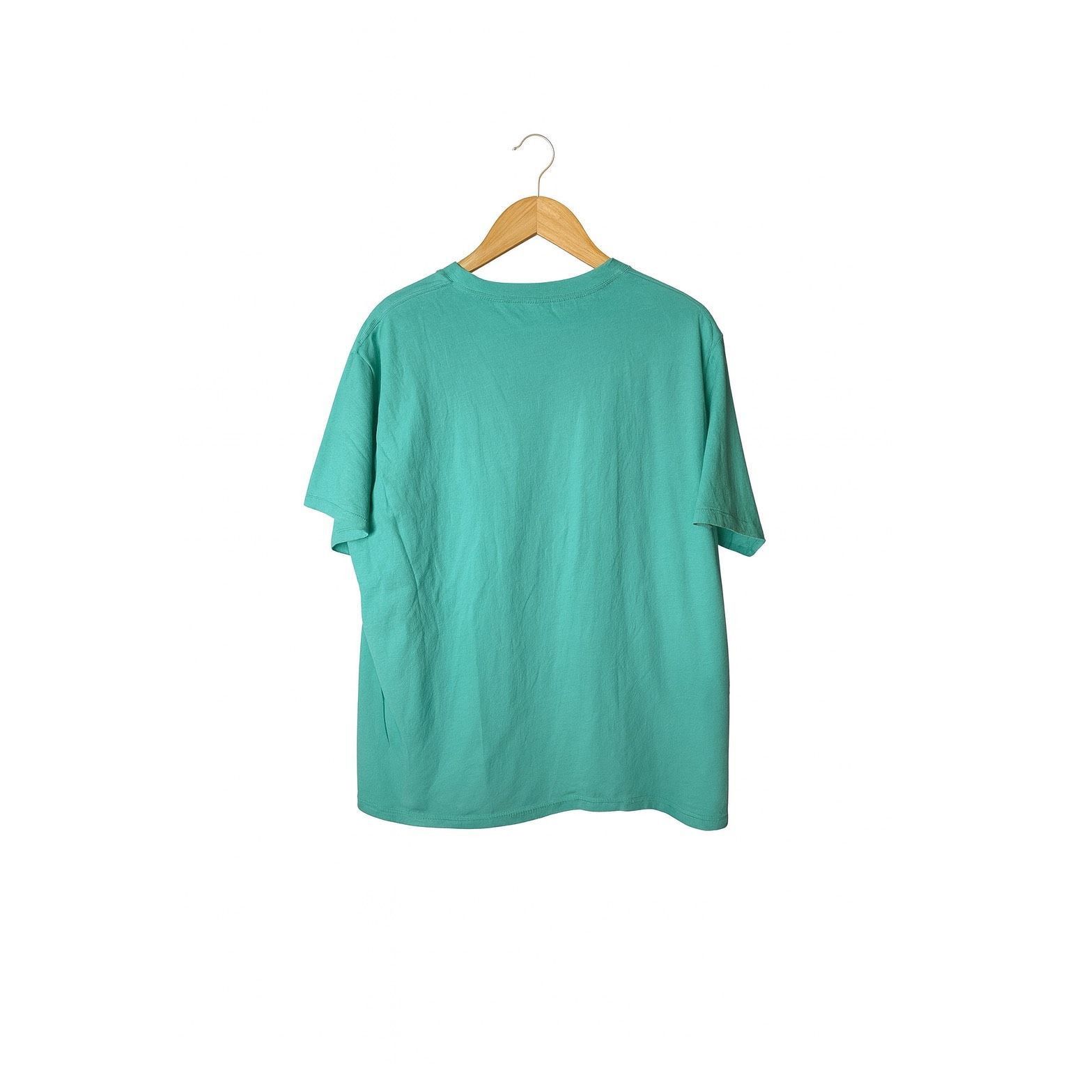 Other “Moo-ry Christmas Y’all” Cow Graphic Tee | Turquoise Holiday Size L / US 10 / IT 46 - 3 Thumbnail