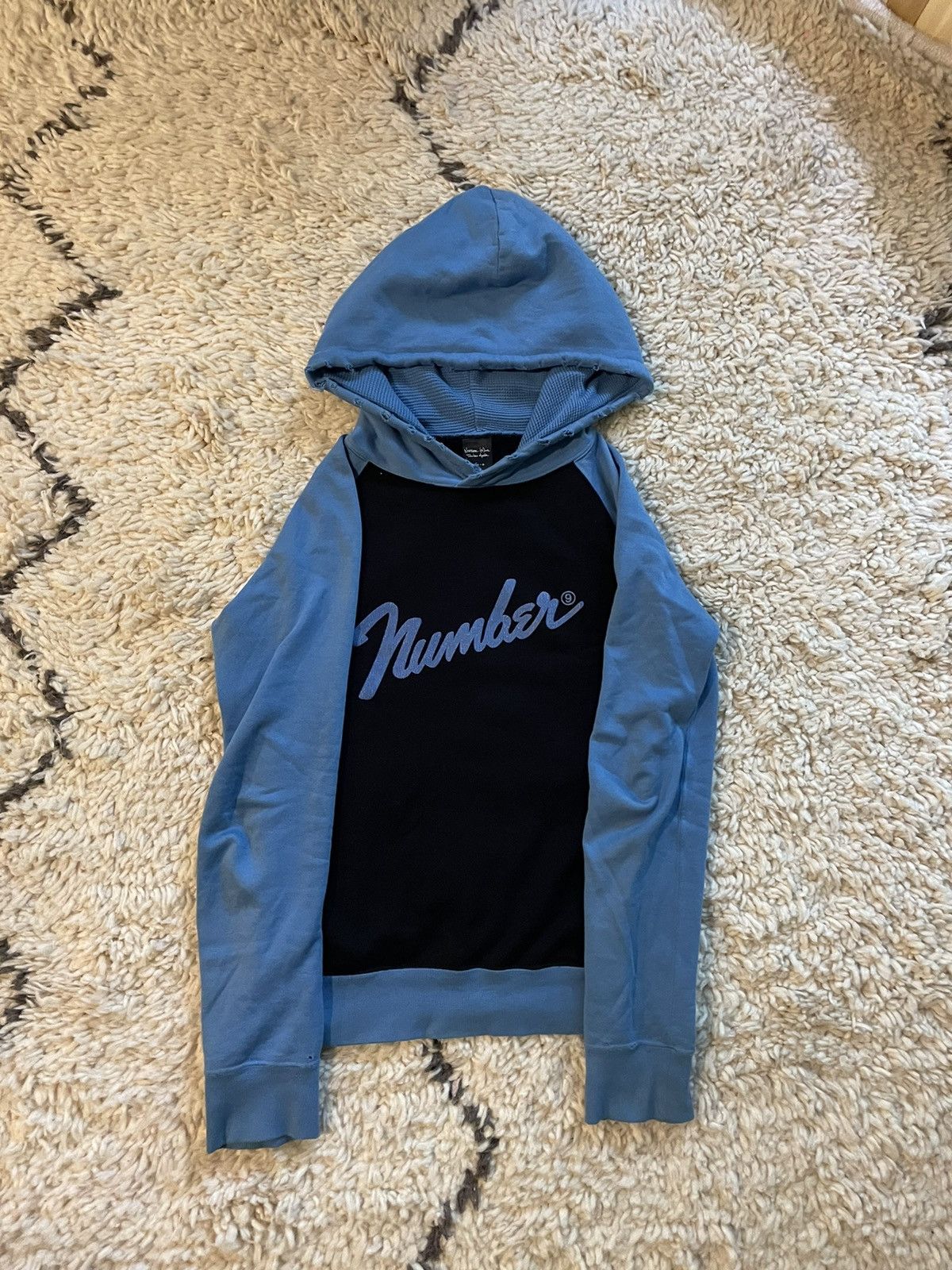 Number (N)ine number (n)ine a/w05 fender hoodie | Grailed