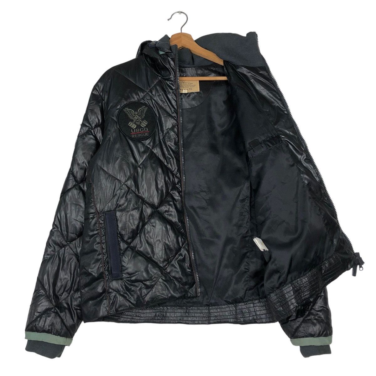 Avirex 🔥Vintage Light Puffer Down Biker Jacket Avirex Full Patches Size US L / EU 52-54 / 3 - 12 Thumbnail