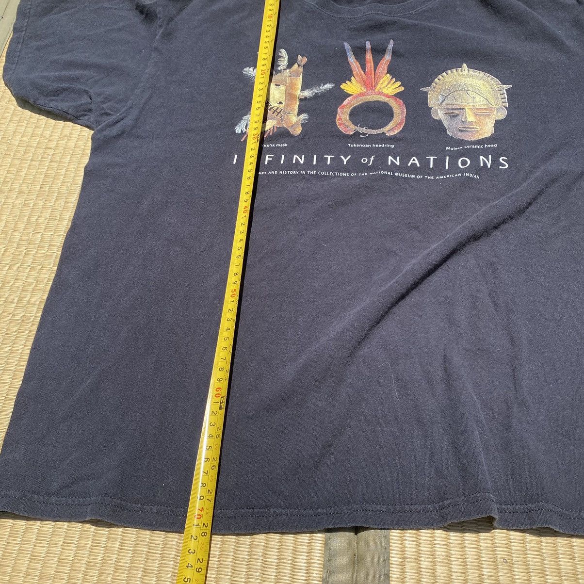 Kapital × Vintage Vtg 90s Smithsonian American Indian Art Tee Navajo Grunge Size US XXL / EU 58 / 5 - 3 Thumbnail