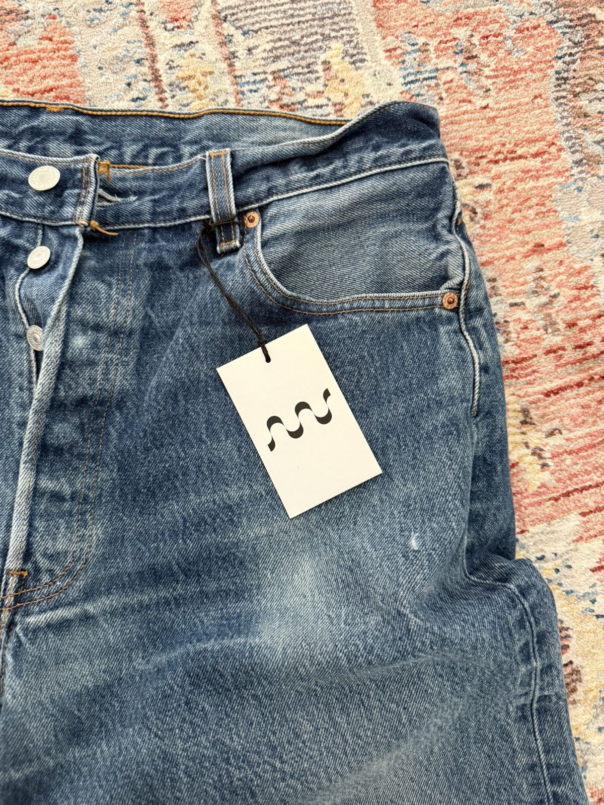 Levi's 90s Vintage 501 Levis Size US 34 / EU 50 - 2 Thumbnail