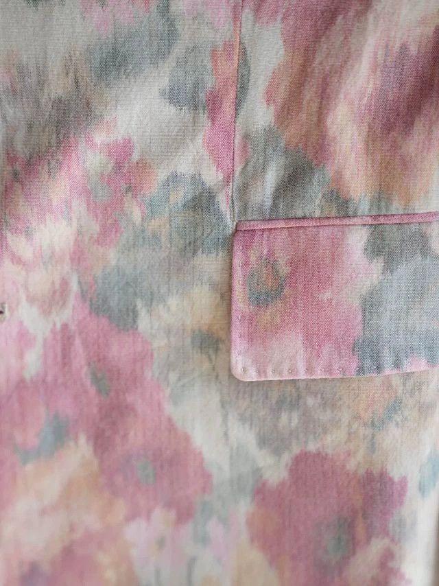 Other JPG Vintage Ink Wash Floral Suit Jacket Women's Size S / US 4 / IT 40 - 8 Thumbnail