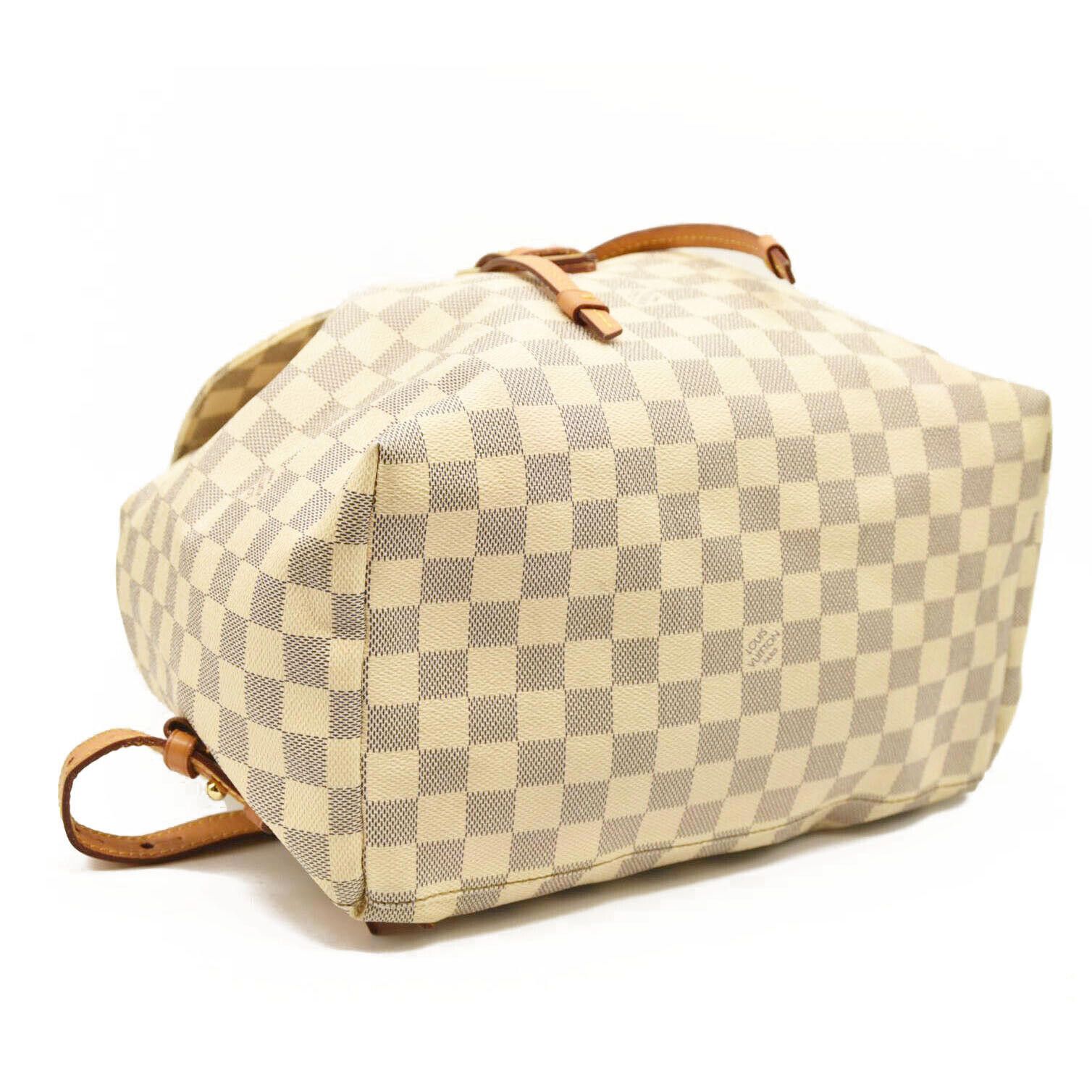 Louis Vuitton Louis Vuitton Damier Azur Sperone Backpack Size ONE SIZE - 6 Thumbnail