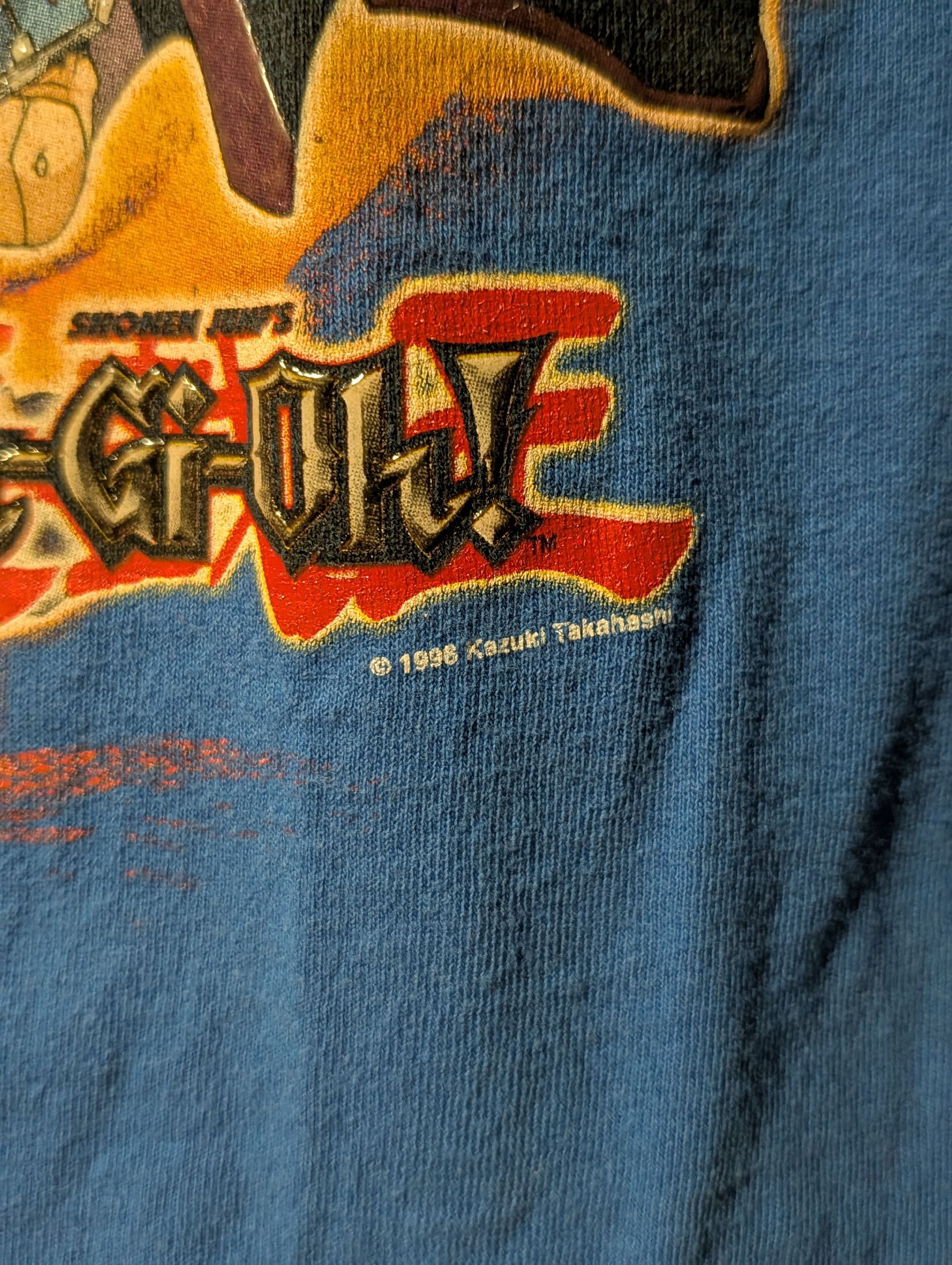 Cartoon Network Vintage 1996 Shonen Jump Yugioh Graphic T Shirt Youth XL Size US XL / EU 56 / 4 - 4 Thumbnail