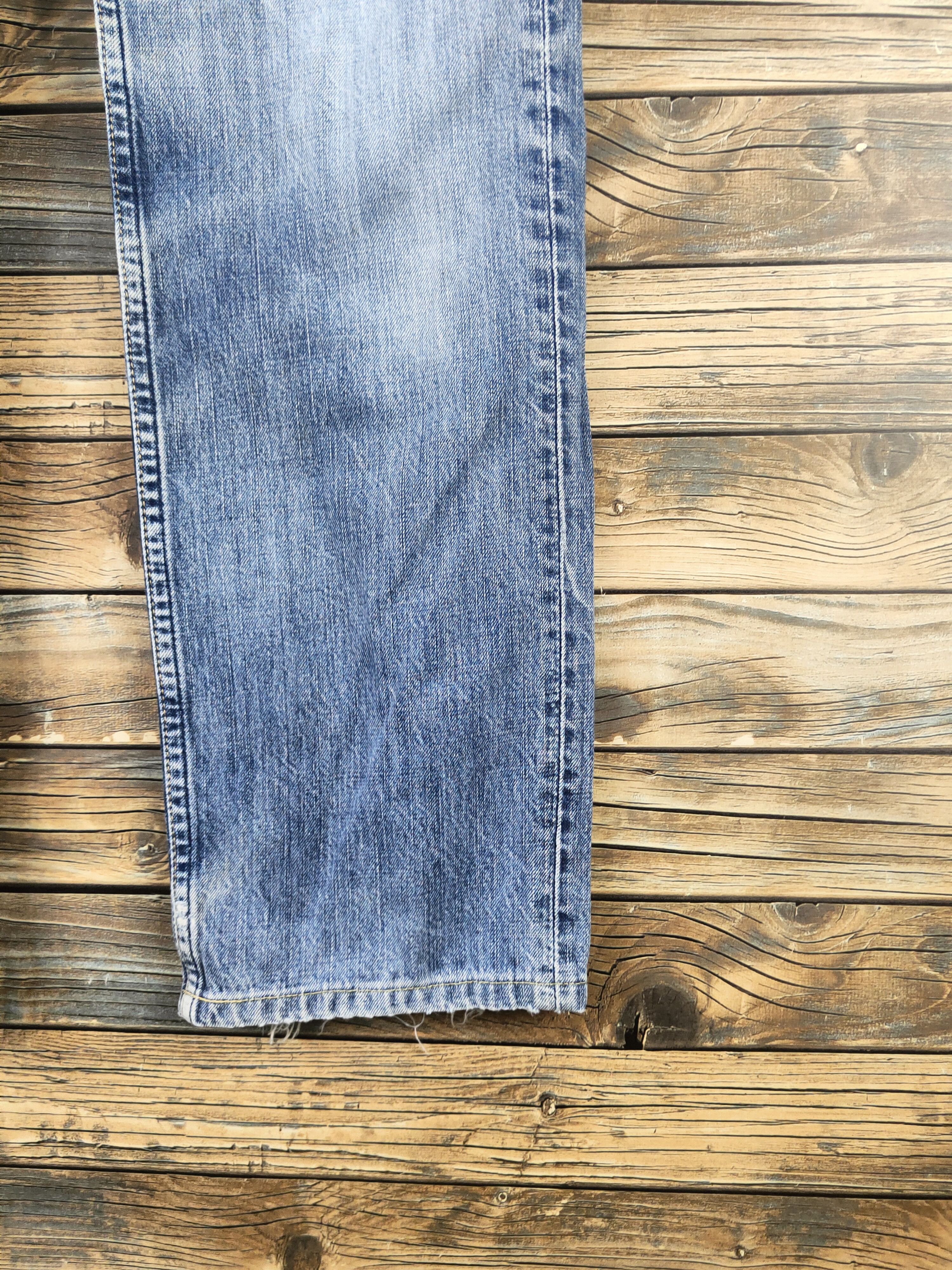 Levi's 502 Levi's Blue Distressed Ripped Jeans #S2849 Size US 30 / EU 46 - 6 Thumbnail