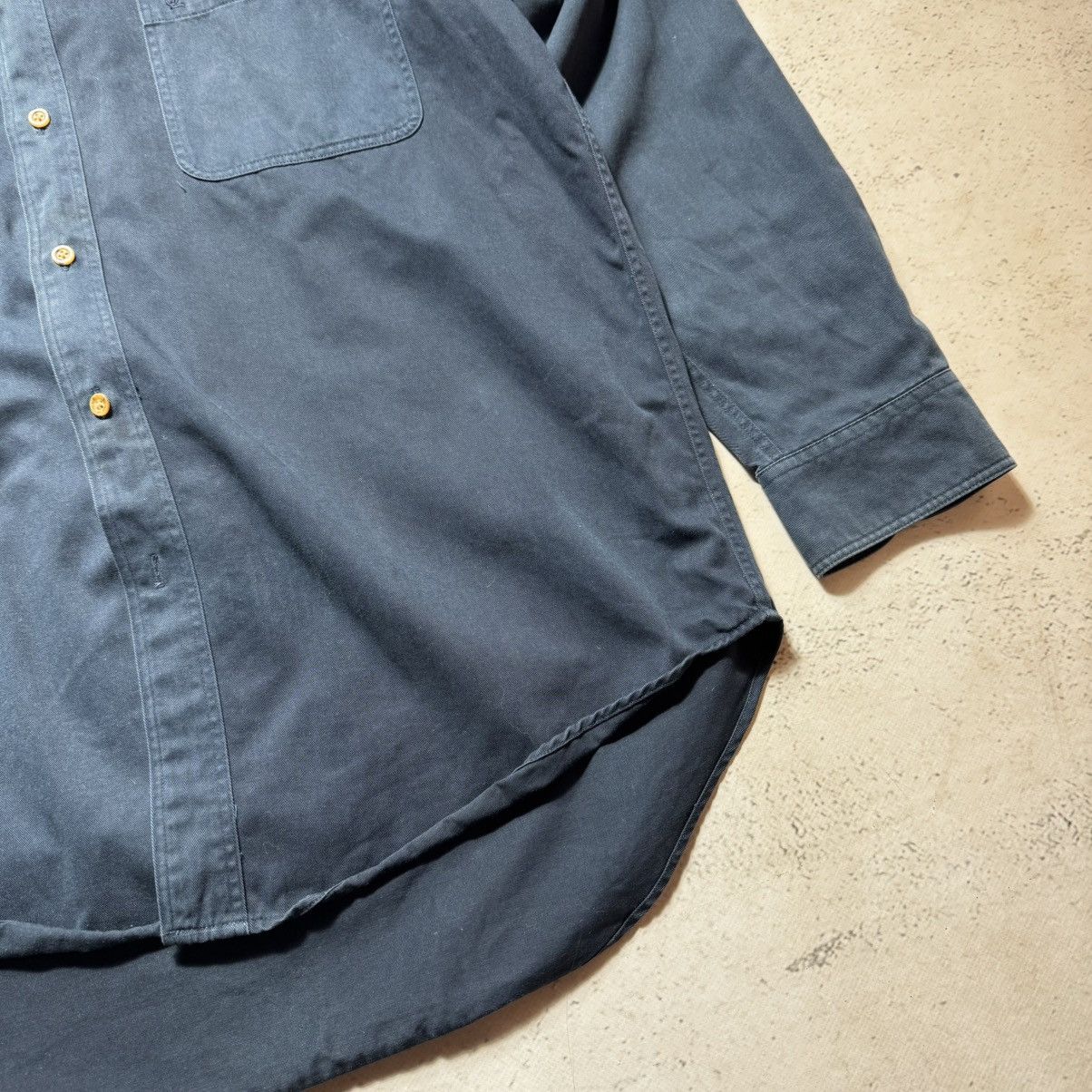 Yves Saint Laurent 90s saint laurent overshot button ups with big logo Size US XL / EU 56 / 4 - 4 Thumbnail