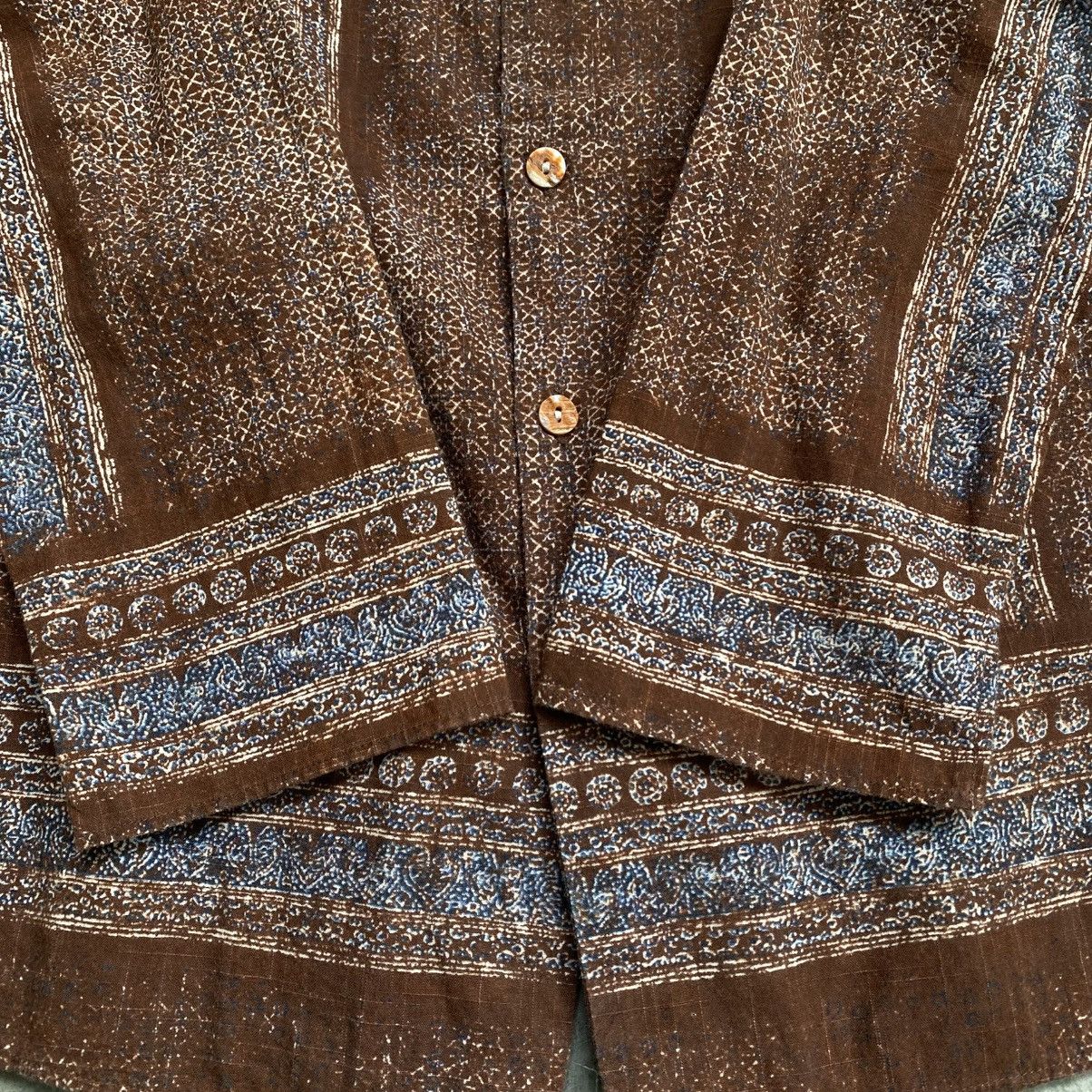 45rpm 2000s 45rpm Studio Pattern Button Up Shirts Size US M / EU 48-50 / 2 - 6 Thumbnail