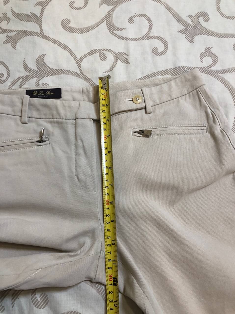 Loro Piana Vintage Loro Piana Women's Trousers casual pants Size 28" / US 6 / IT 42 - 12 Thumbnail