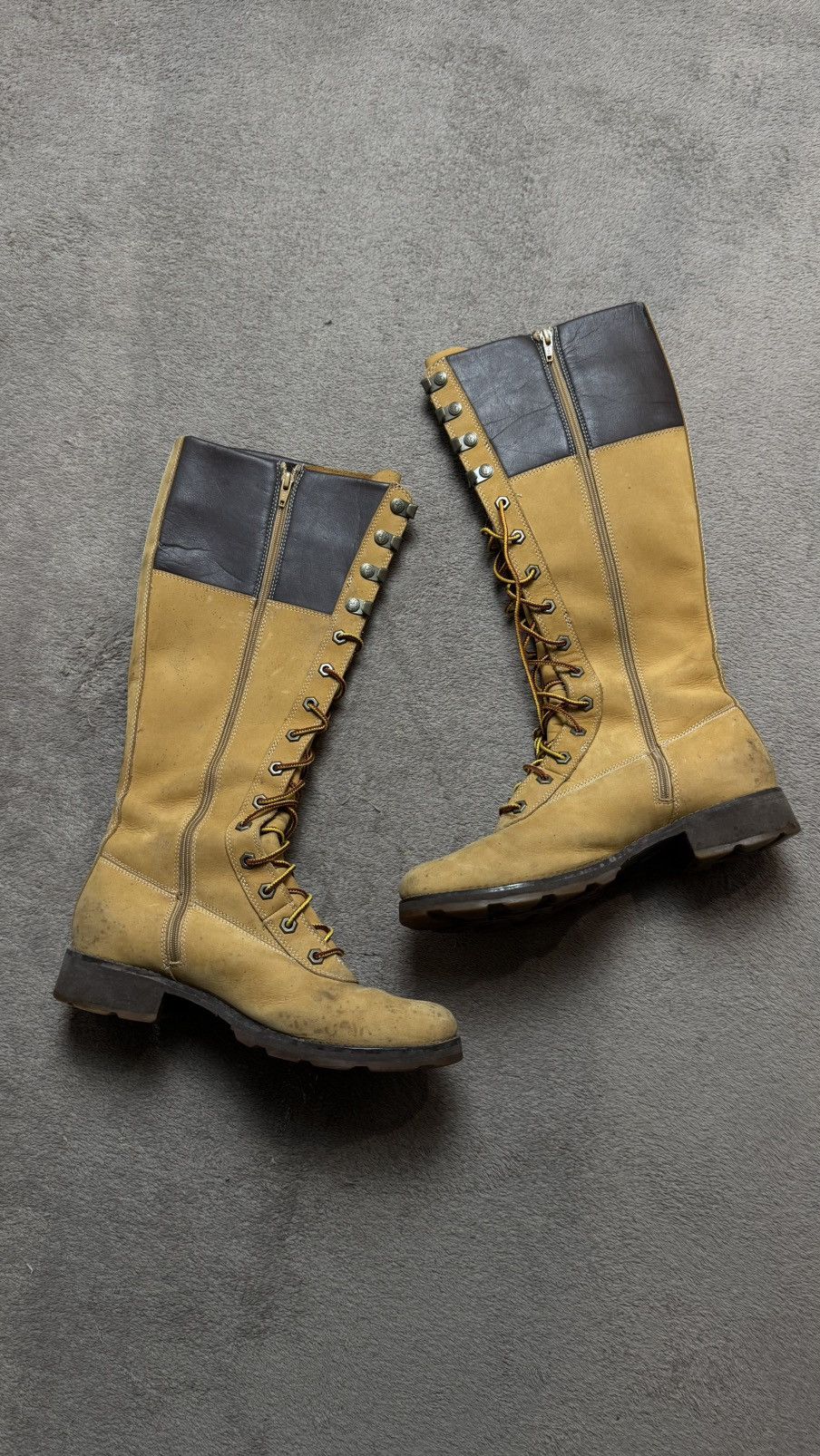Vintage Timberland Premium Wheat vintage Hi Boots Size US 8 / IT 38 - 2 Thumbnail