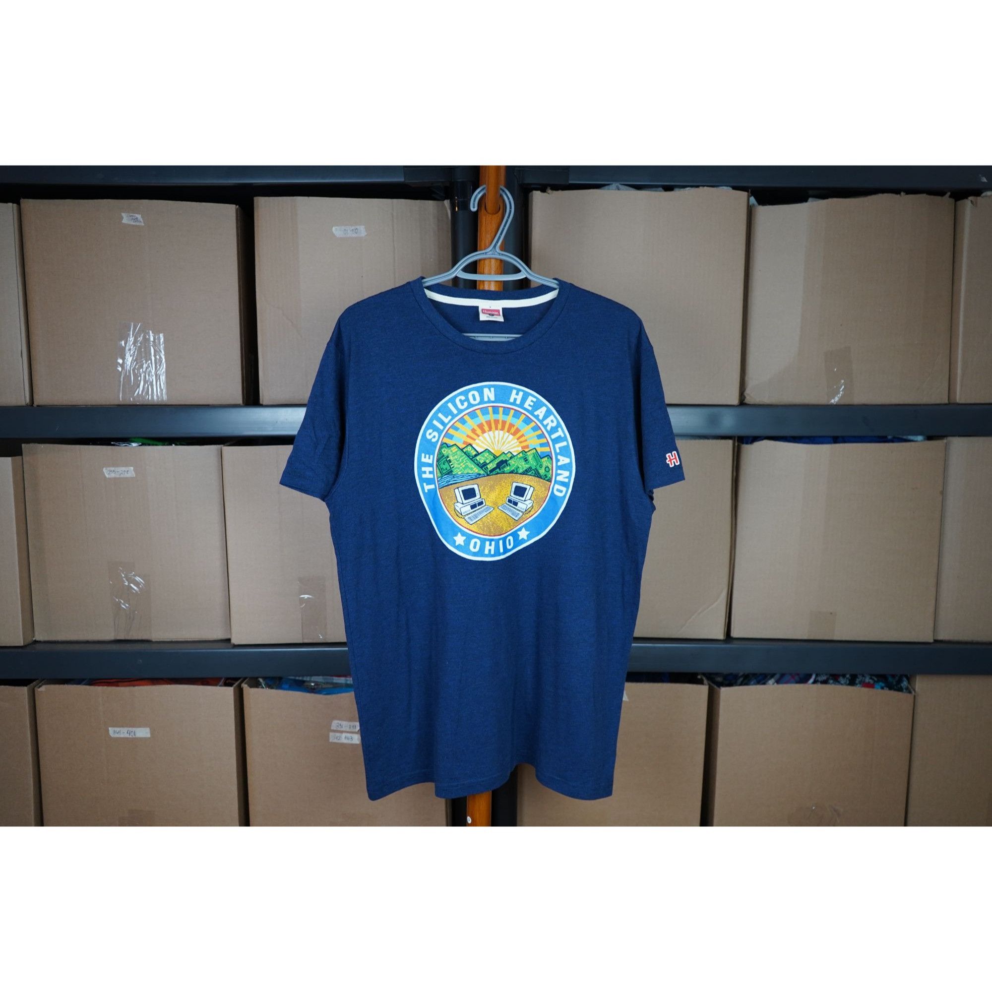 Vintage Vintage Tshirt The Silicon Heartland Men's L #448 Size US L / EU 52-54 / 3 - 1 Thumbnail