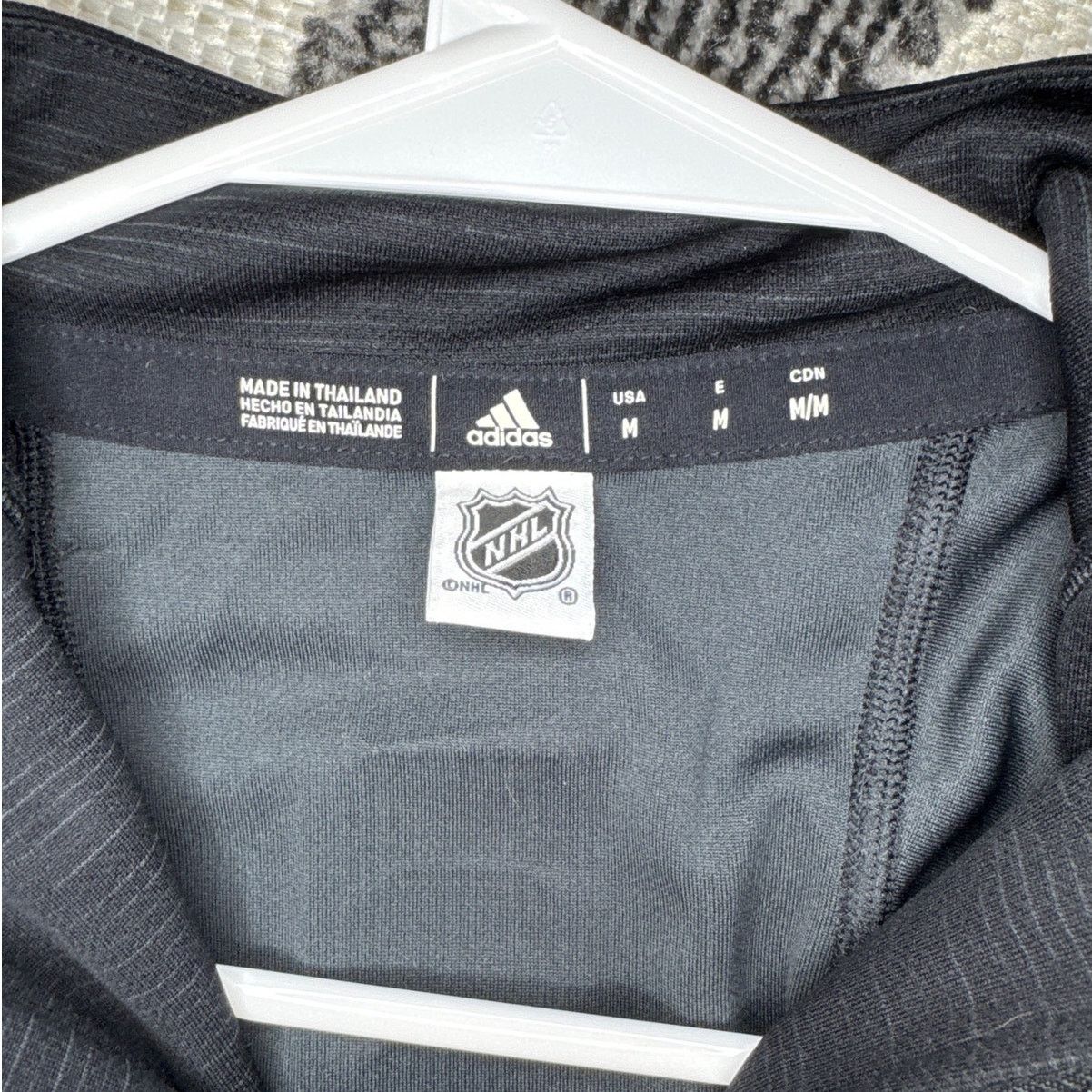 Adidas Adidas NHL Vegas GOLDEN Knights 1/4 Zip MOCK NECK Jacket Size M / US 6-8 / IT 42-44 - 2 Thumbnail