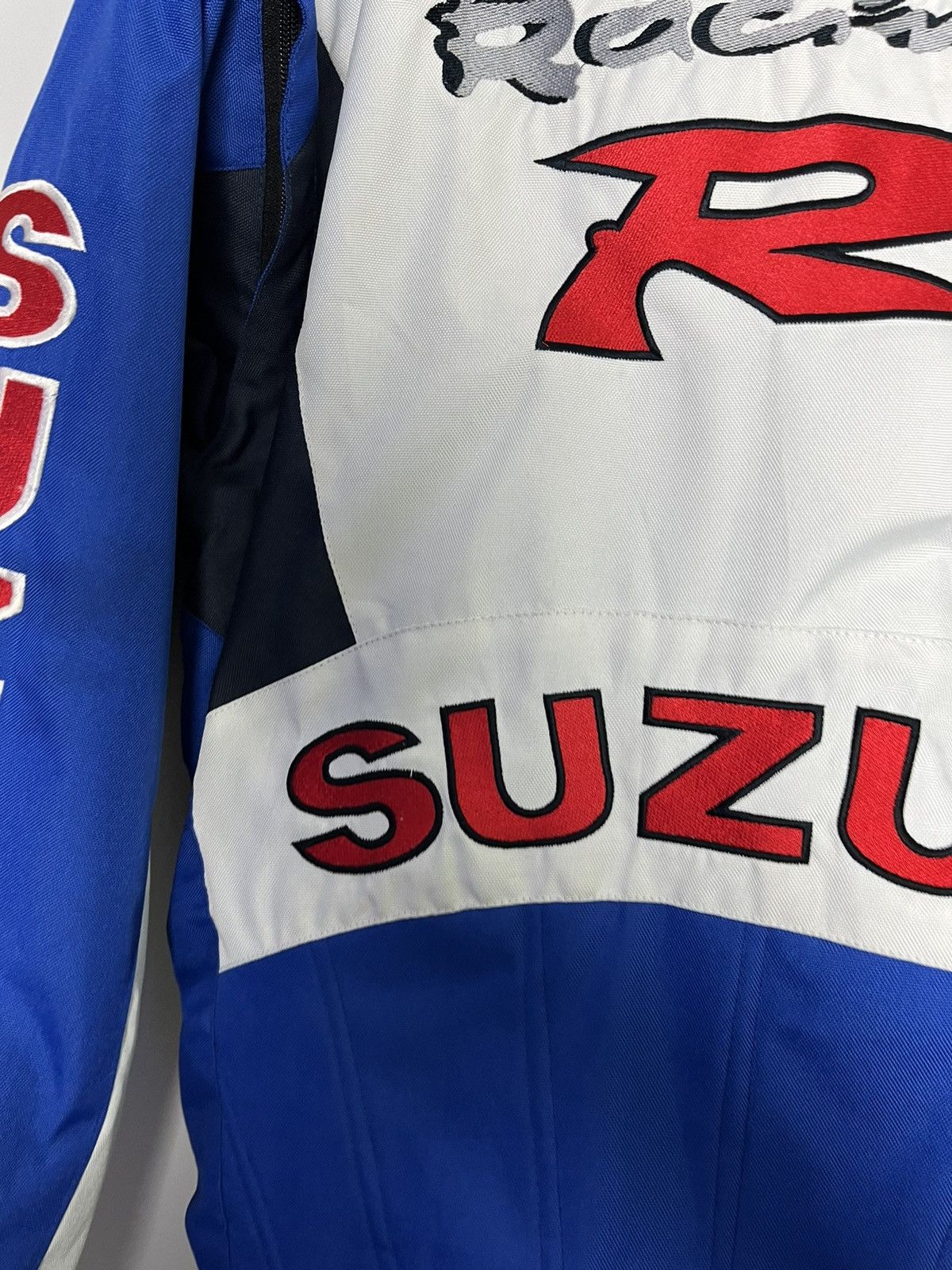 Japanese Brand × Vintage Vintage Suzuki Racing motorcycle y2k jacket Size US L / EU 52-54 / 3 - 12 Thumbnail