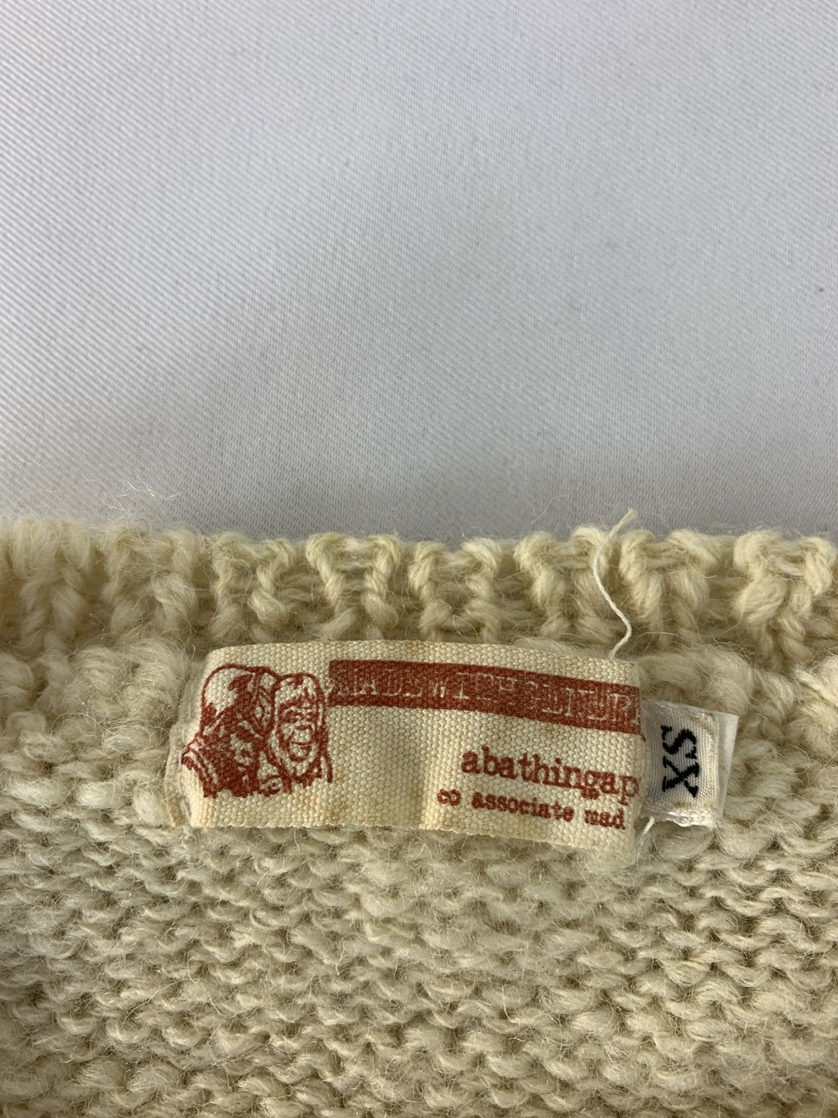 Bape Vtg A Bathing Ape General Knitwear Sweater Wool + Alpaca Size US XS / EU 42 / 0 - 5 Thumbnail