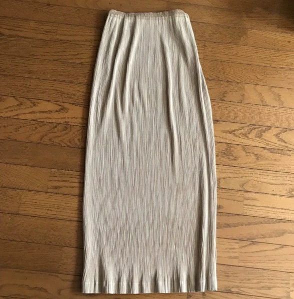 Issey Miyake Issey Miyake A light grey skirt Size 25" / US 0 / IT 36 - 4 Thumbnail