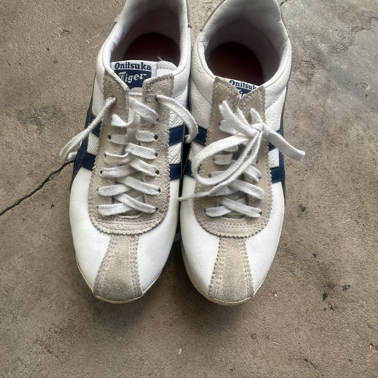 Asics Vintage Asics Tiger Onitsuka White Sneakers Size US 7.5 / IT 37.5 - 9 Thumbnail