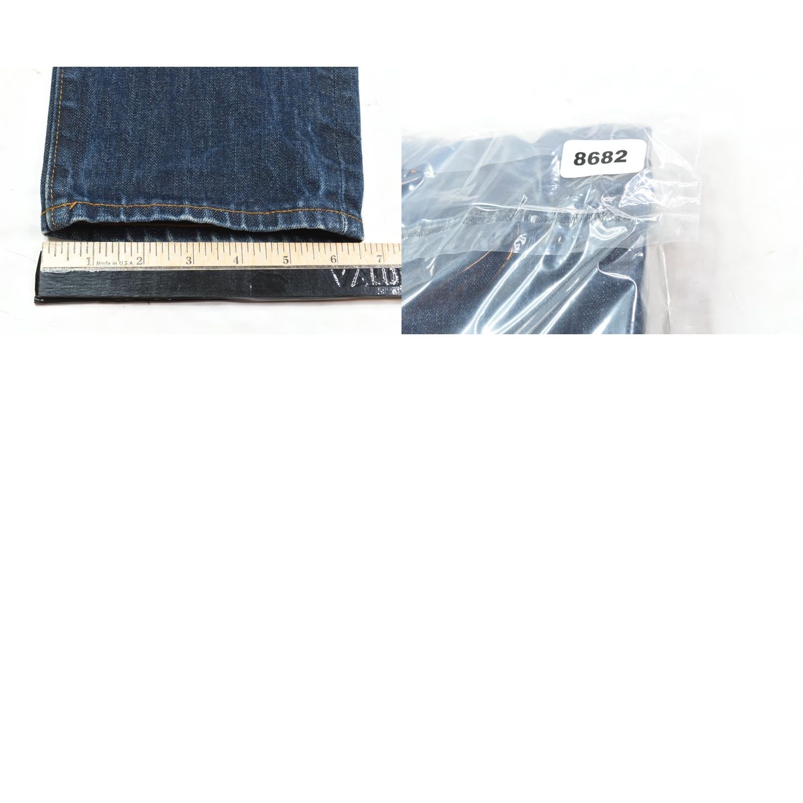 J.Crew J.CREW 484 Slim Fit Jeans Mens 32x32 Blue Indigo Riverton Wash Denim Size US 32 / EU 48 - 9 Thumbnail