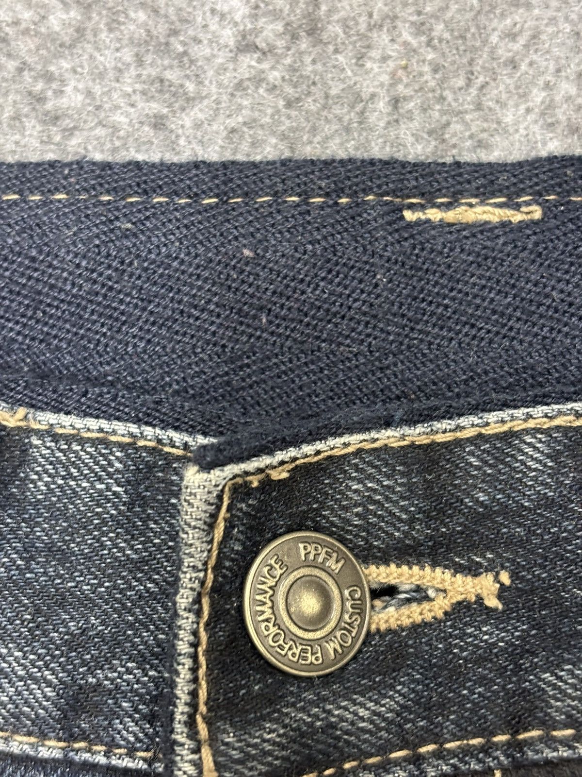 PPFM PPFM Very Rare Archival Skinny Jeans Cool Zipper F631 Size US 32 / EU 48 - 21 Thumbnail