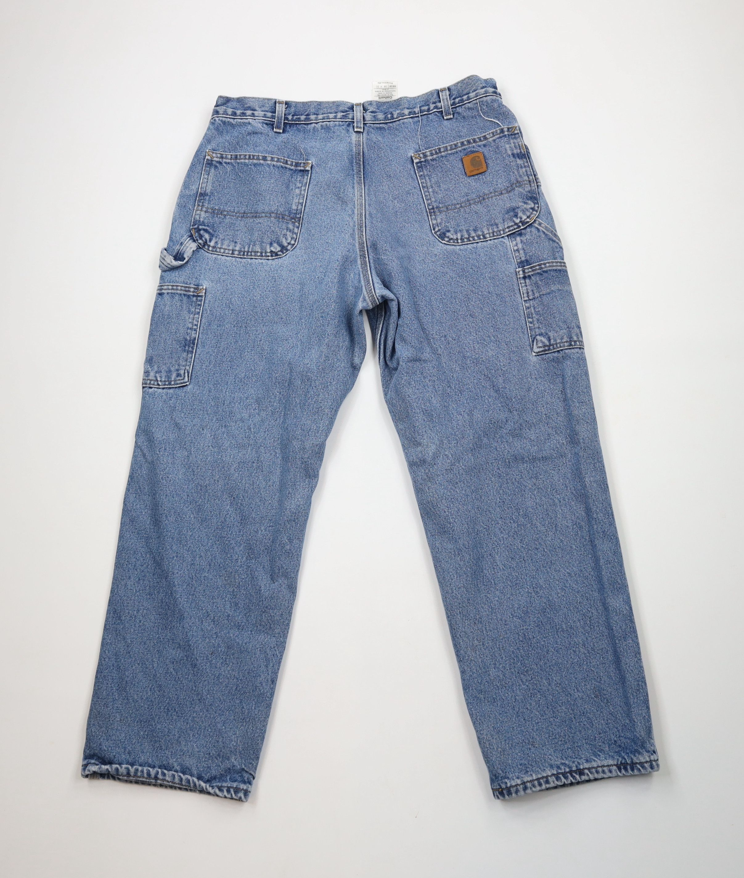 Carhartt × Vintage Vintage Carhartt Flannel Lined Relaxed Fit Wide Leg Jeans Size US 38 / EU 54 - 9 Thumbnail