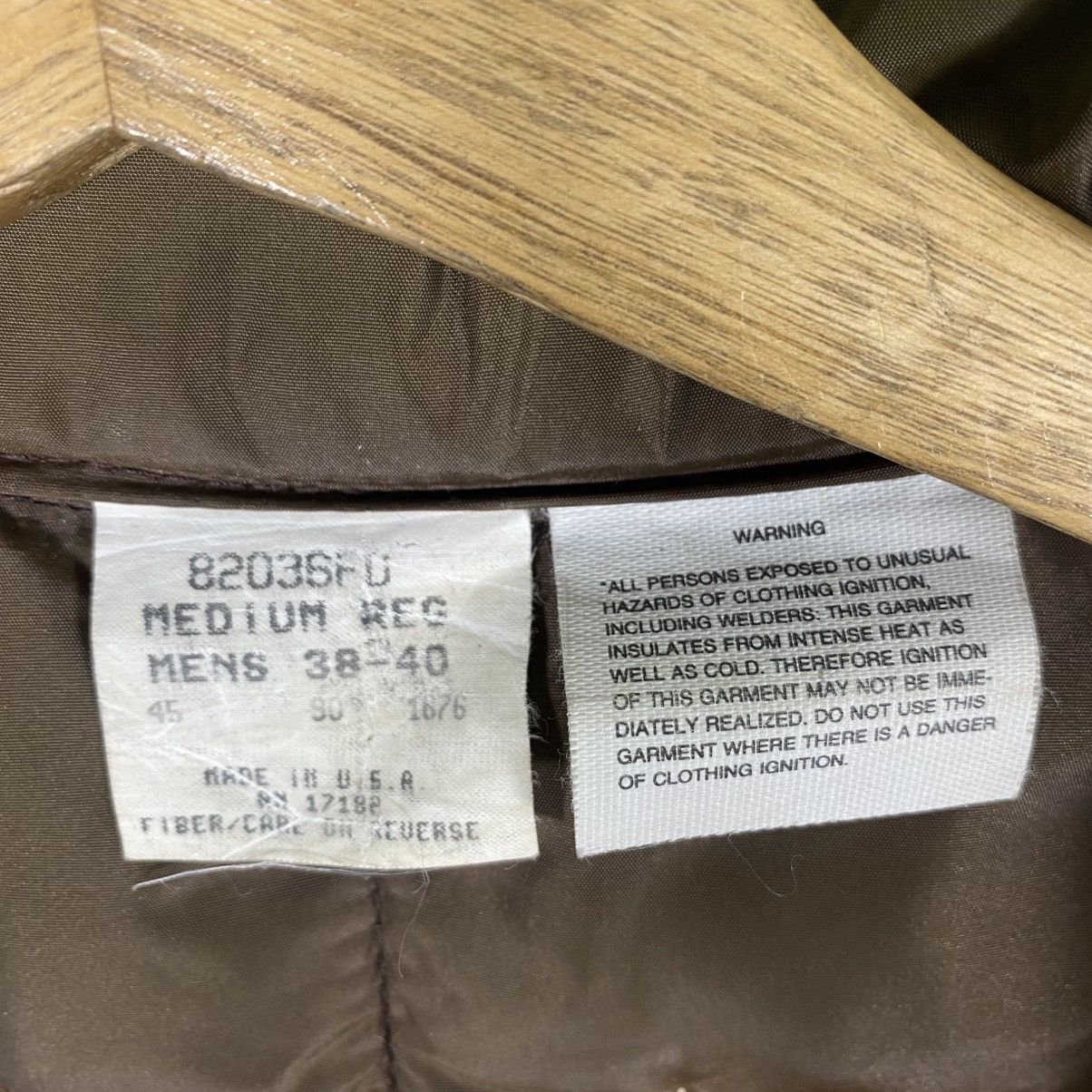 Japanese Brand Vintage Wallo Blizzard Purf Zipper Jacket M Size Brown Size US M / EU 48-50 / 2 - 14 Thumbnail