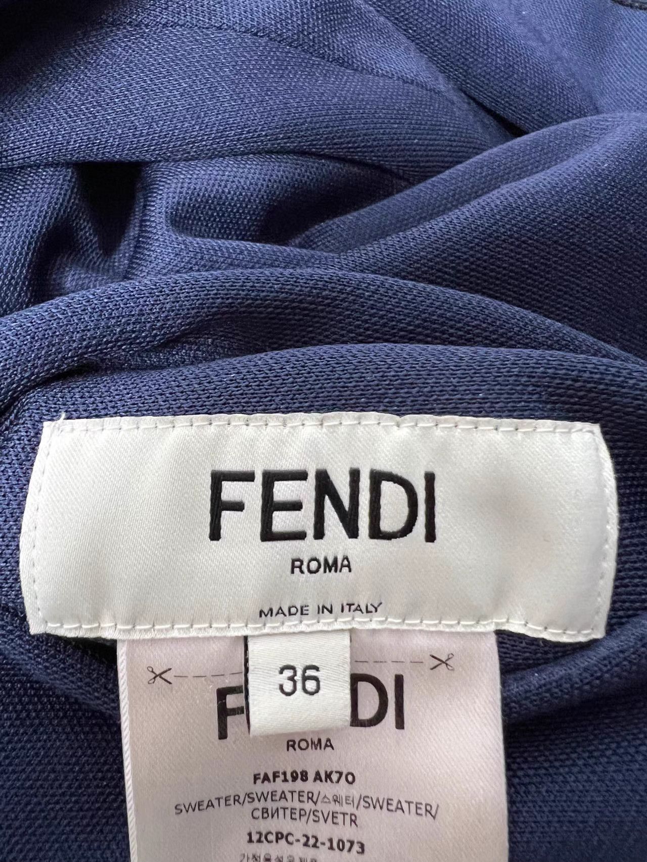Fendi FENDI Monogram Full Logo Reversible Jacket K1 Size XS / US 0-2 / IT 36-38 - 6 Thumbnail