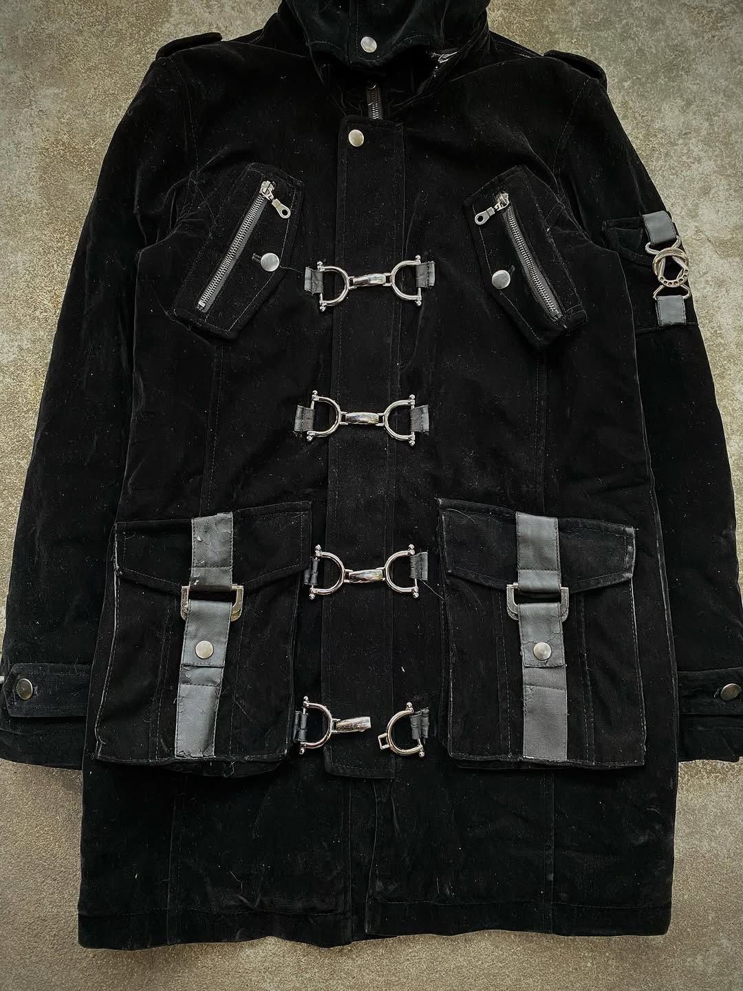 Le Grande Bleu (L.G.B.) Faux Fur Jacket Gothic Punk Japanese Styled Authentic Size US M / EU 48-50 / 2 - 2 Thumbnail