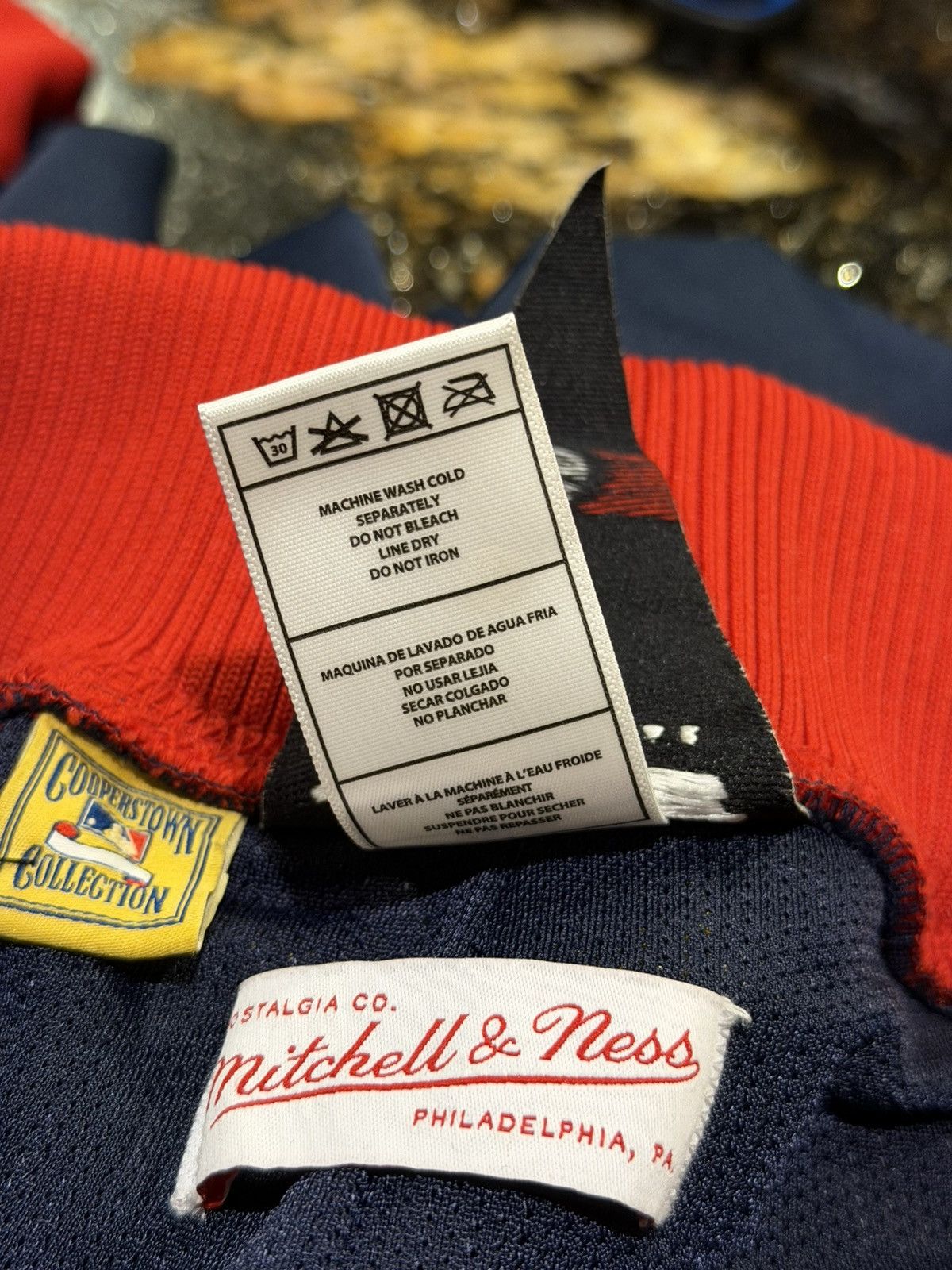 Just Don × Mitchell & Ness Just Don x Mitchell & Ness MLB Los Angeles Angels Shorts Size US 34 / EU 50 - 10 Thumbnail