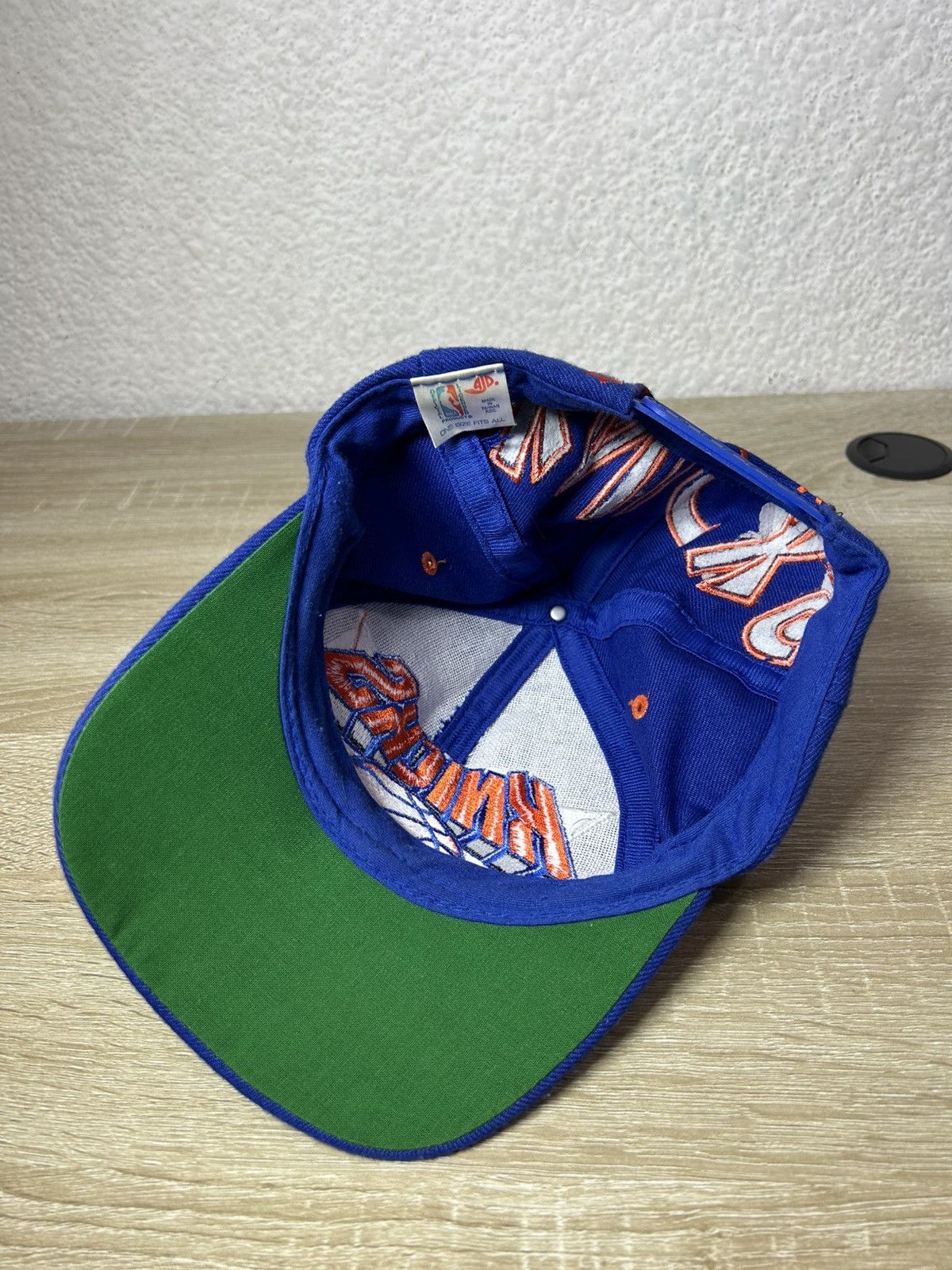 NBA KNICKS BIG LOGO VINTAGE HAT NBS *RARE* Size ONE SIZE - 5 Thumbnail
