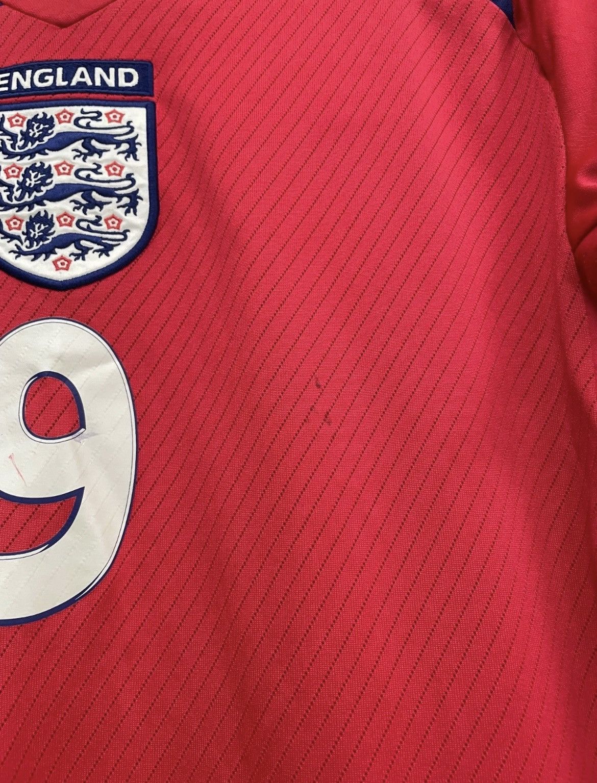 Umbro England 2008/2010 Away Football Shirt #9 Rooney Jersey Umbro Size US M / EU 48-50 / 2 - 6 Thumbnail