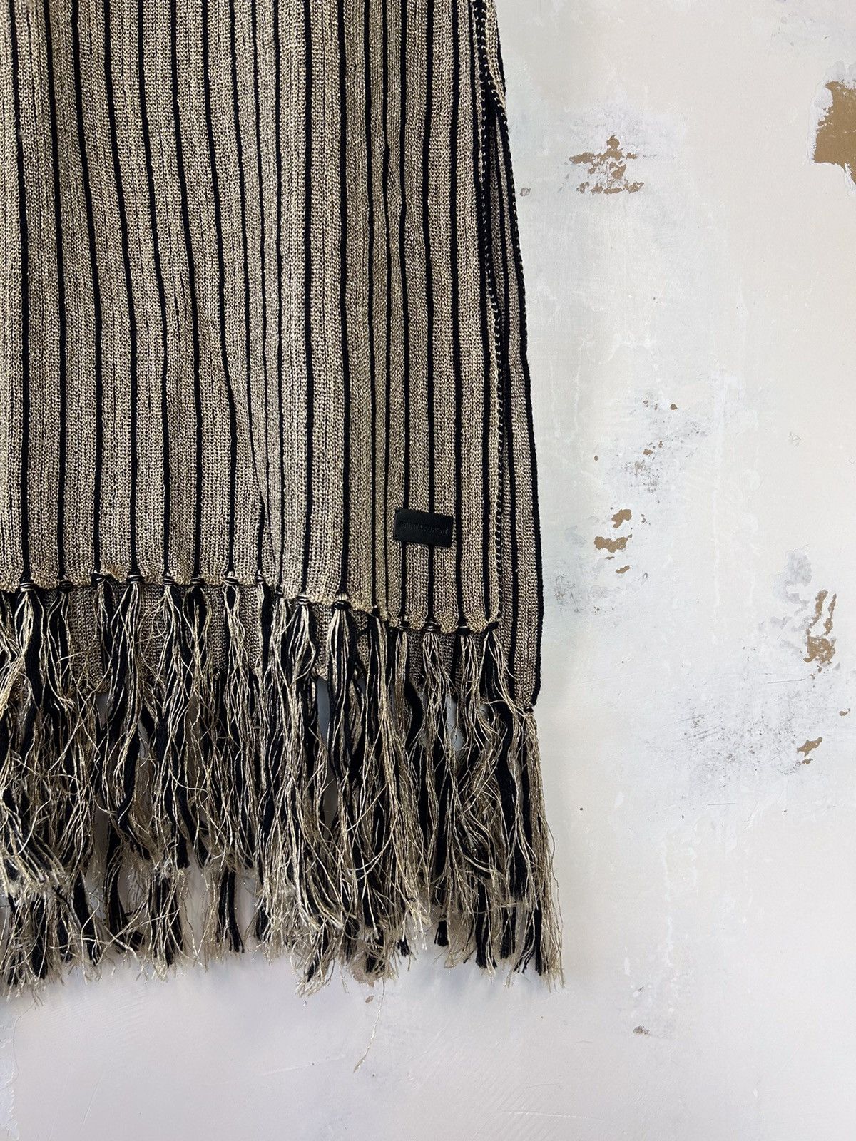 Saint Laurent Paris SAINT LAURENT WOOL SCARF Size ONE SIZE - 3 Thumbnail