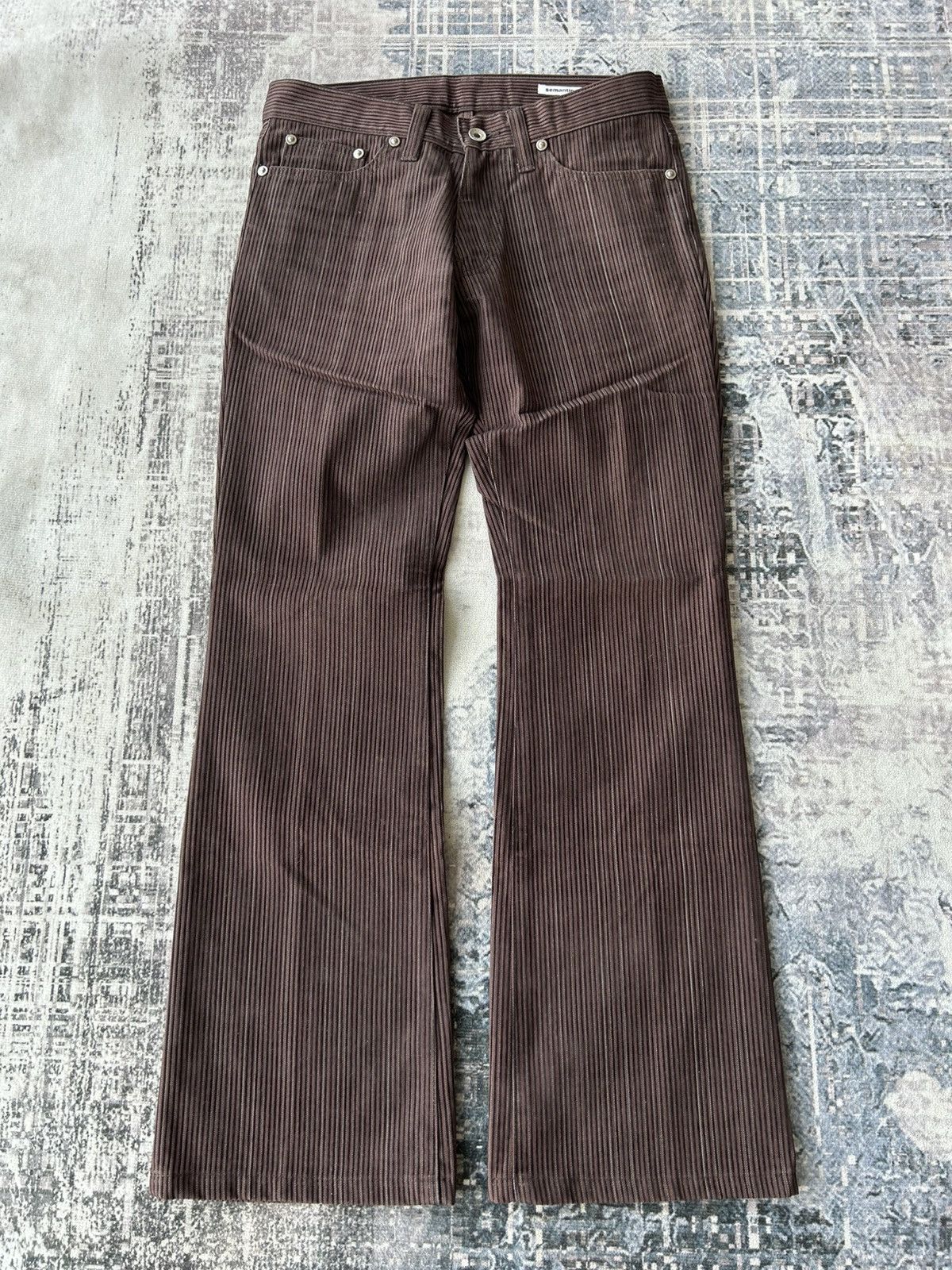semanticdesign Super Flared Semantic Design Pants Size US 30 / EU 46 - 5 Thumbnail