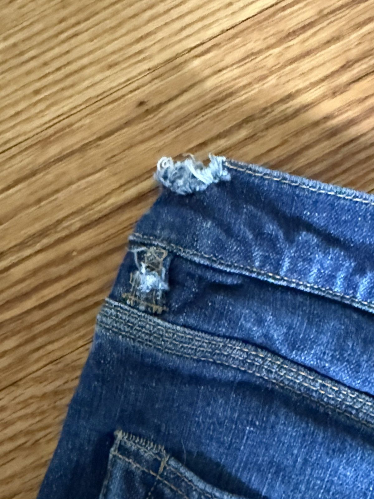 Purple Brand Purple Brand Stretch Denim Blue Size US 33 - 4 Thumbnail