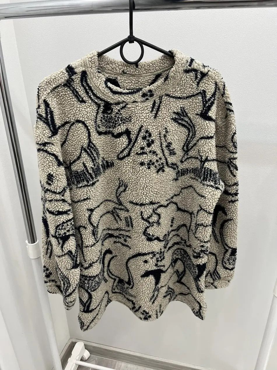 Woolrich Woolen Mills Woolrich Animals Printed Fleece Sweatshirt Jacket Size US S / EU 44-46 / 1 - 1 Thumbnail