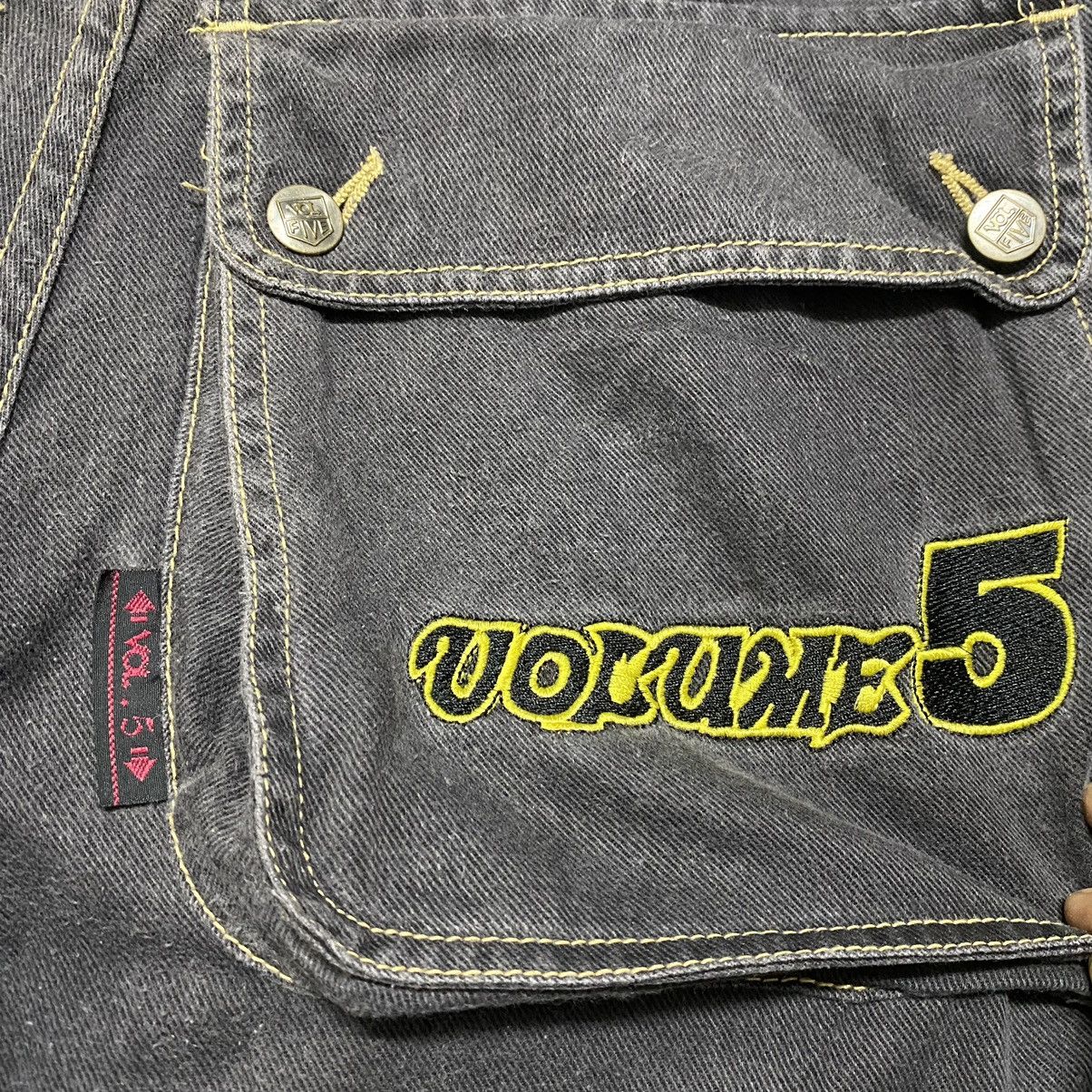 Vintage VOLUME FIVE Black Denim Baggy Skater Pant Size US 29 - 19 Thumbnail
