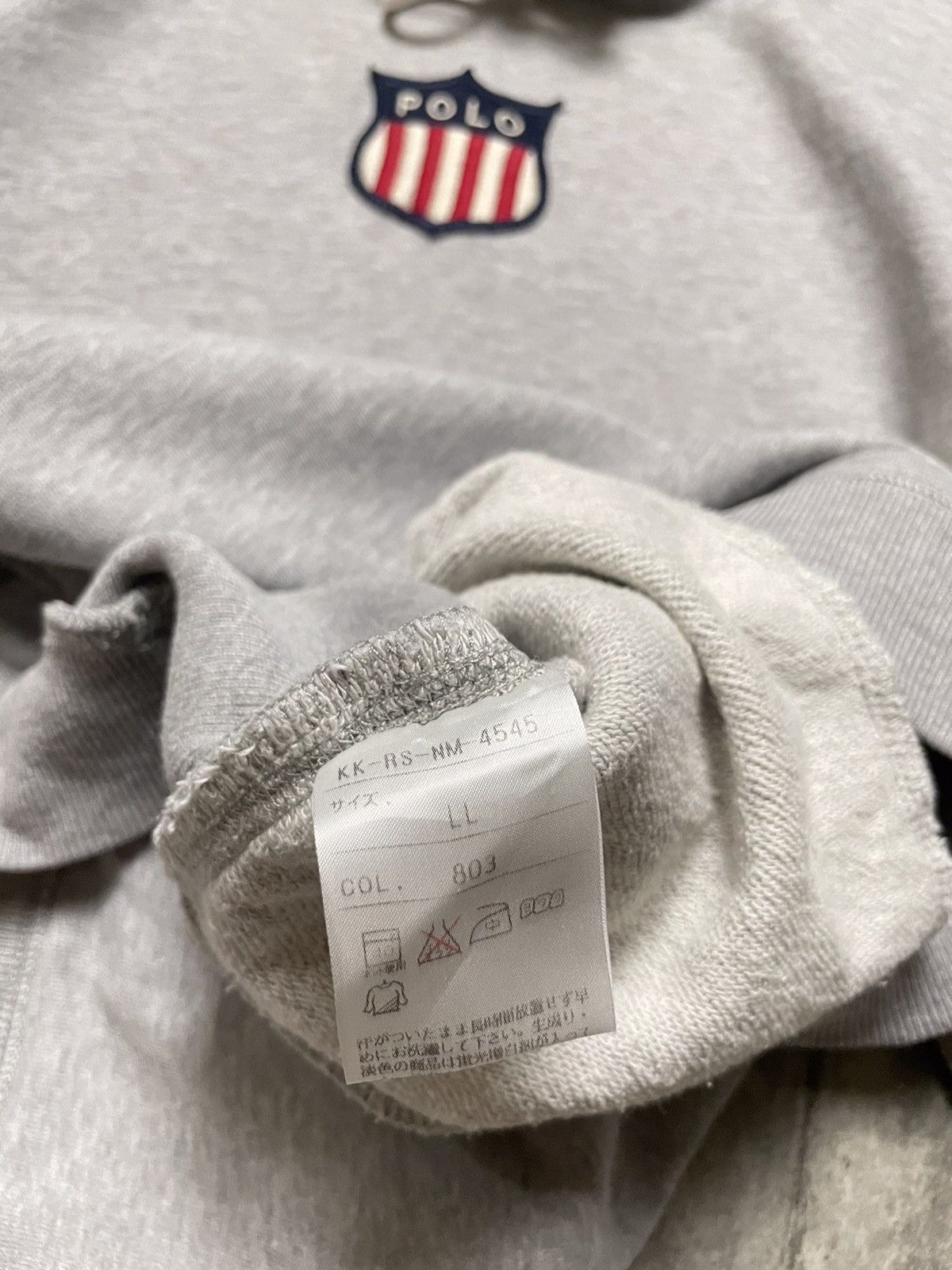 Polo Ralph Lauren Vintage Polo Sport K-Swiss Shield Hoodie Size US L / EU 52-54 / 3 - 6 Thumbnail