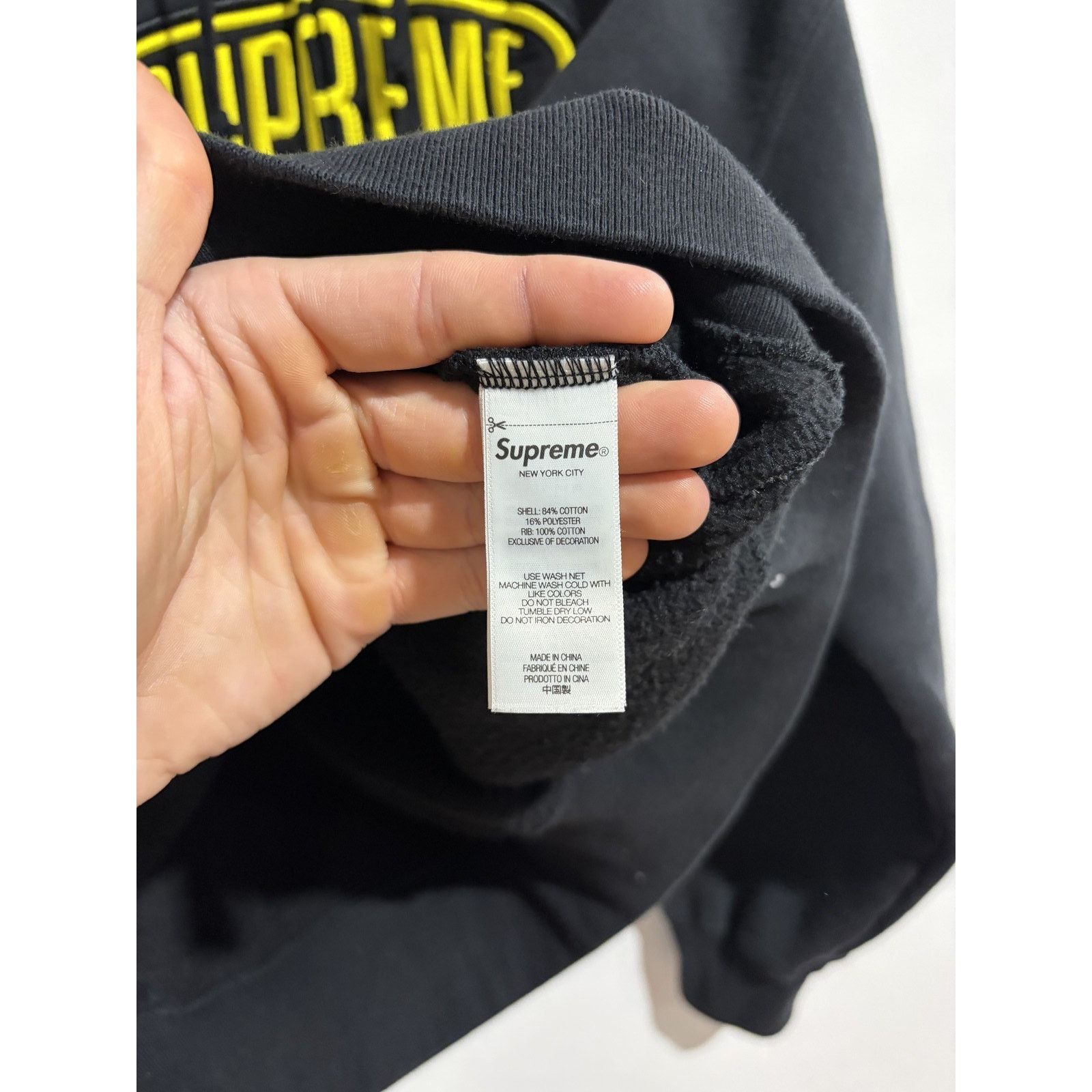 Supreme SUPREME BLACK PERFORMANCE ZIP UP SIZE MEDIUM NEW Size US M / EU 48-50 / 2 - 7 Thumbnail